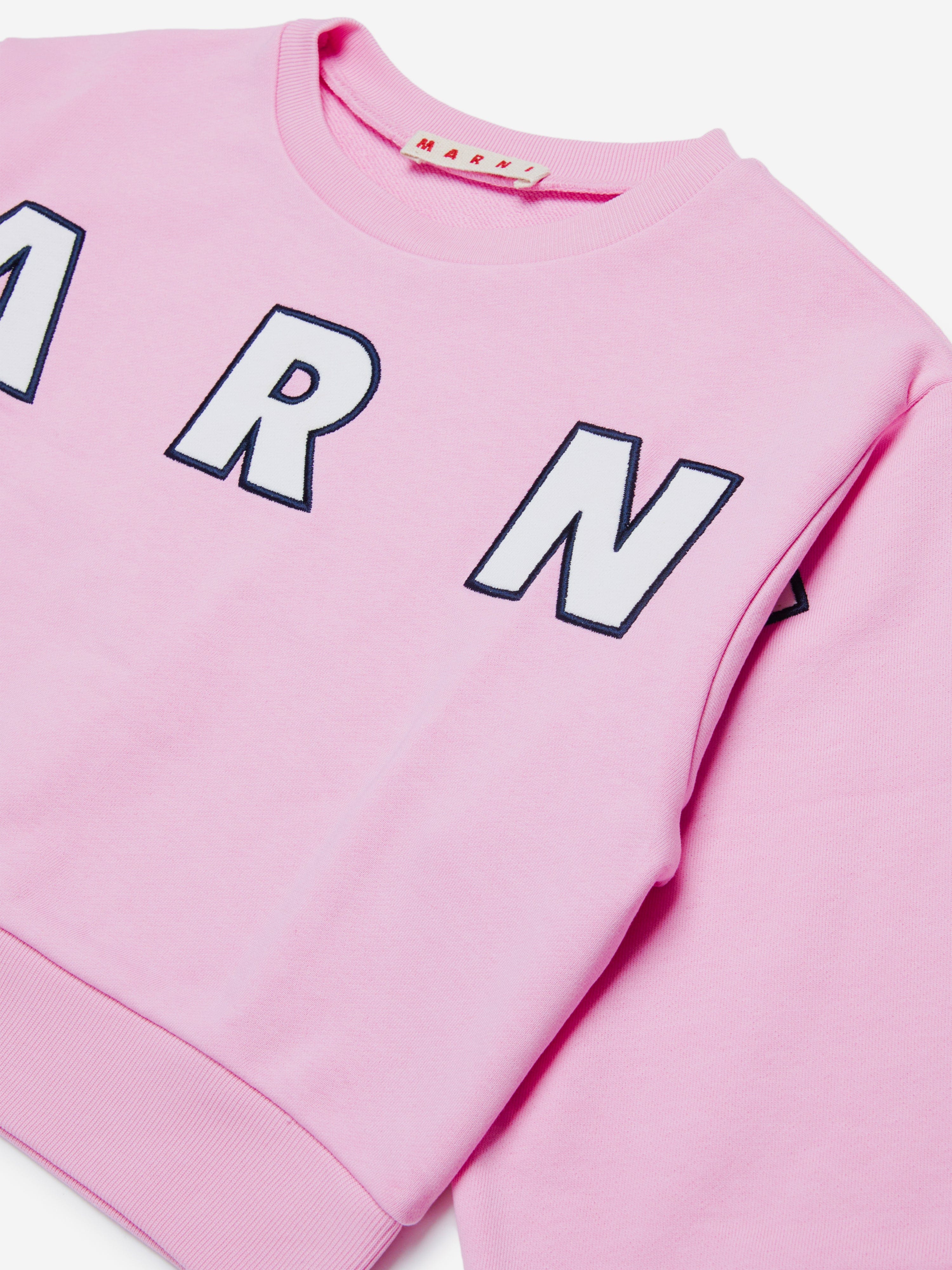 Girls Logo Sweatshirt in Pink