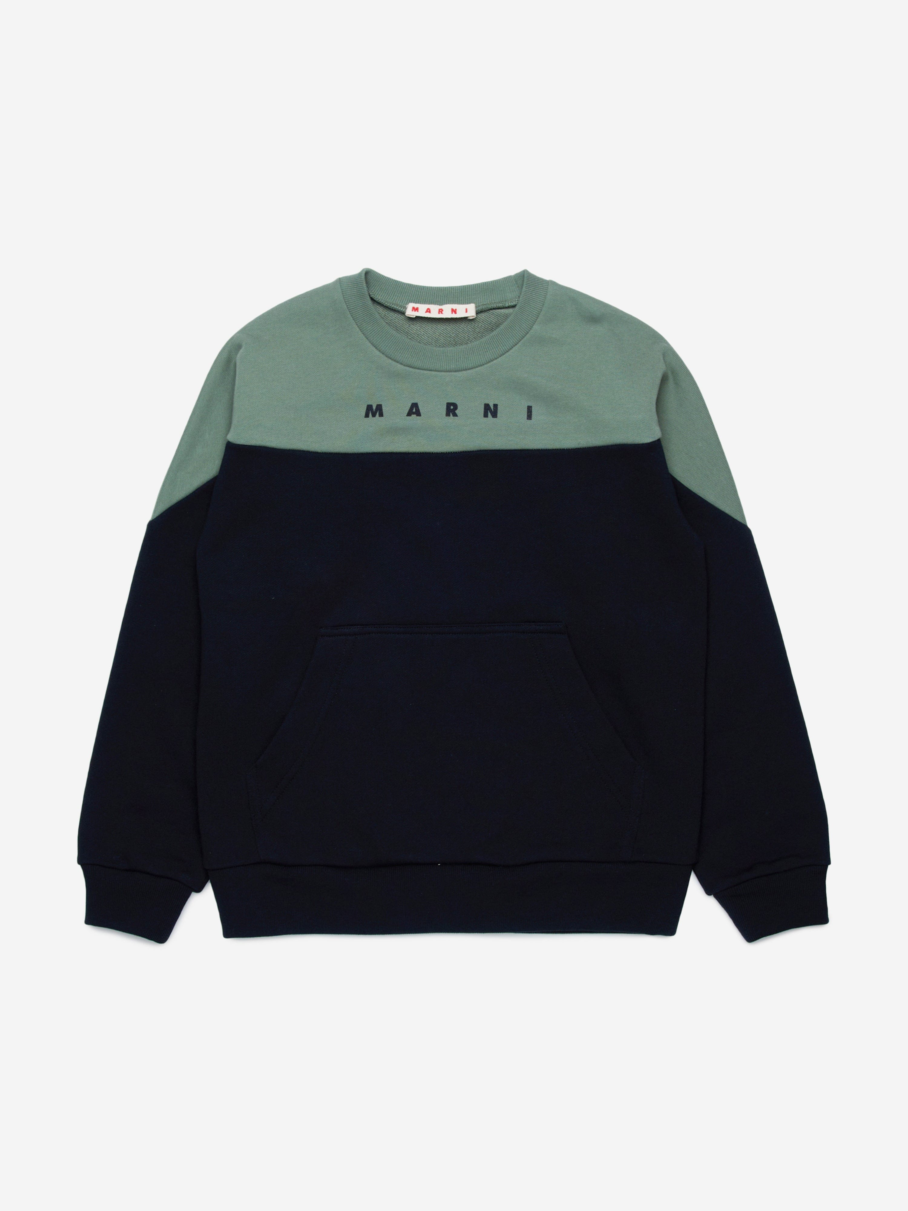 Kids Colourblock Sweatshirt in Black