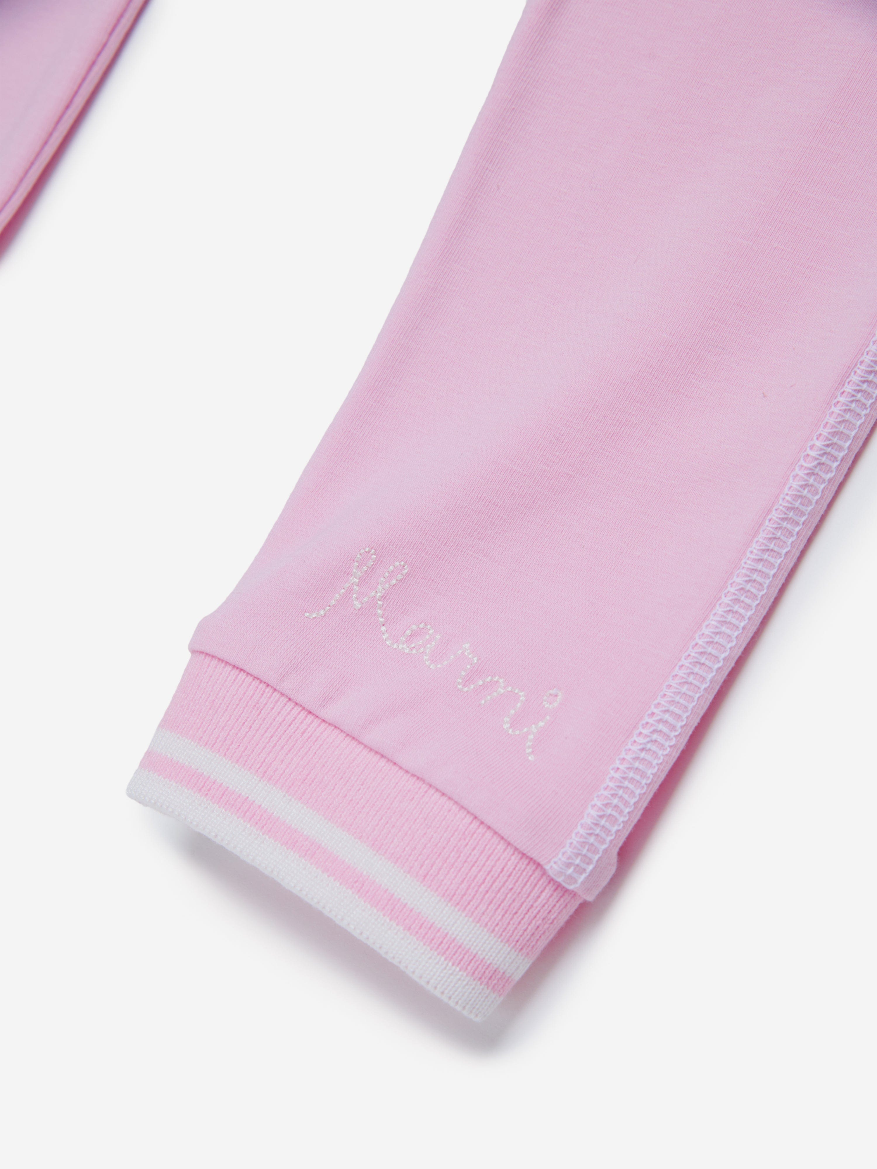 Girls Cotton Trousers in Pink
