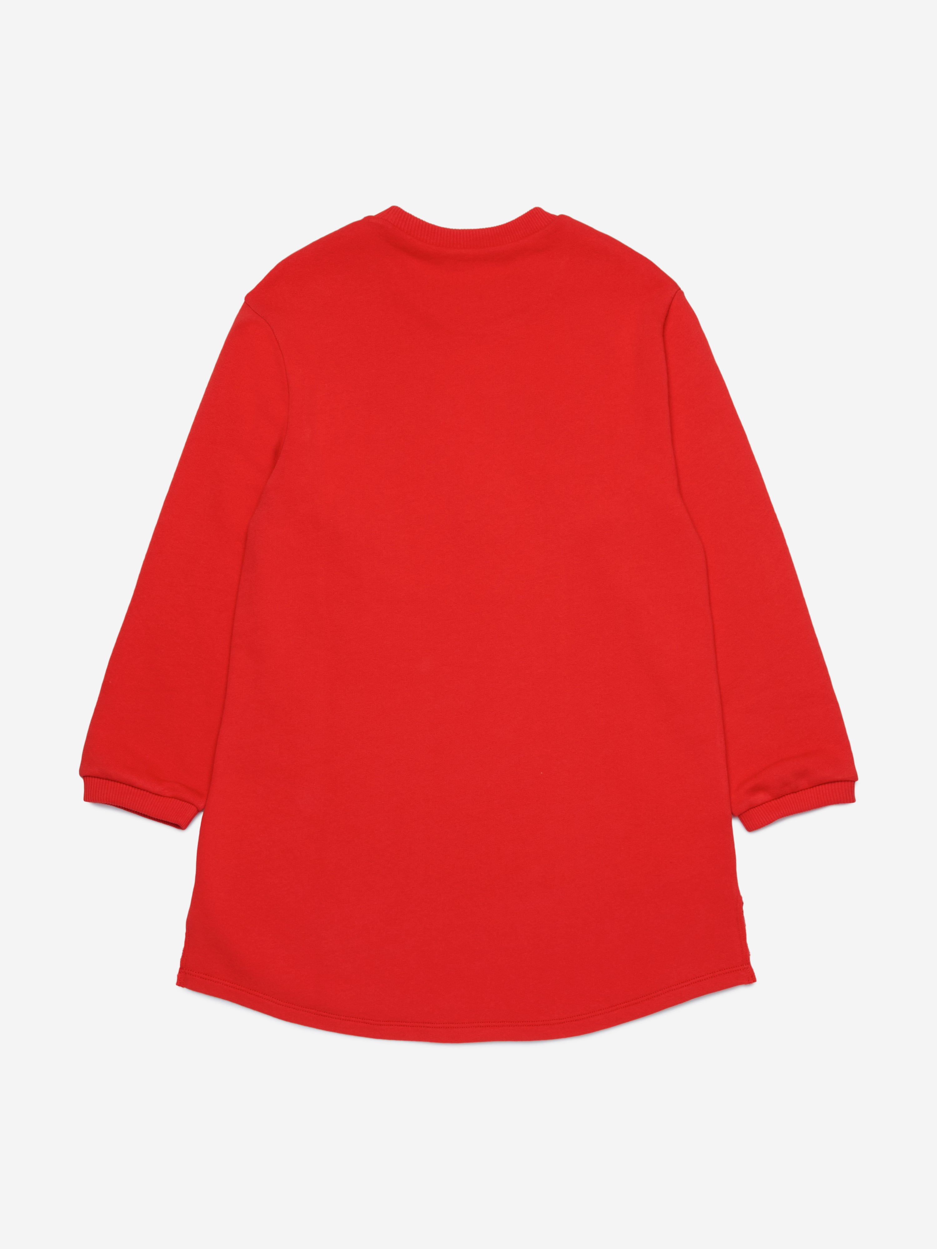 MARNI Girls Applique Dress in Red