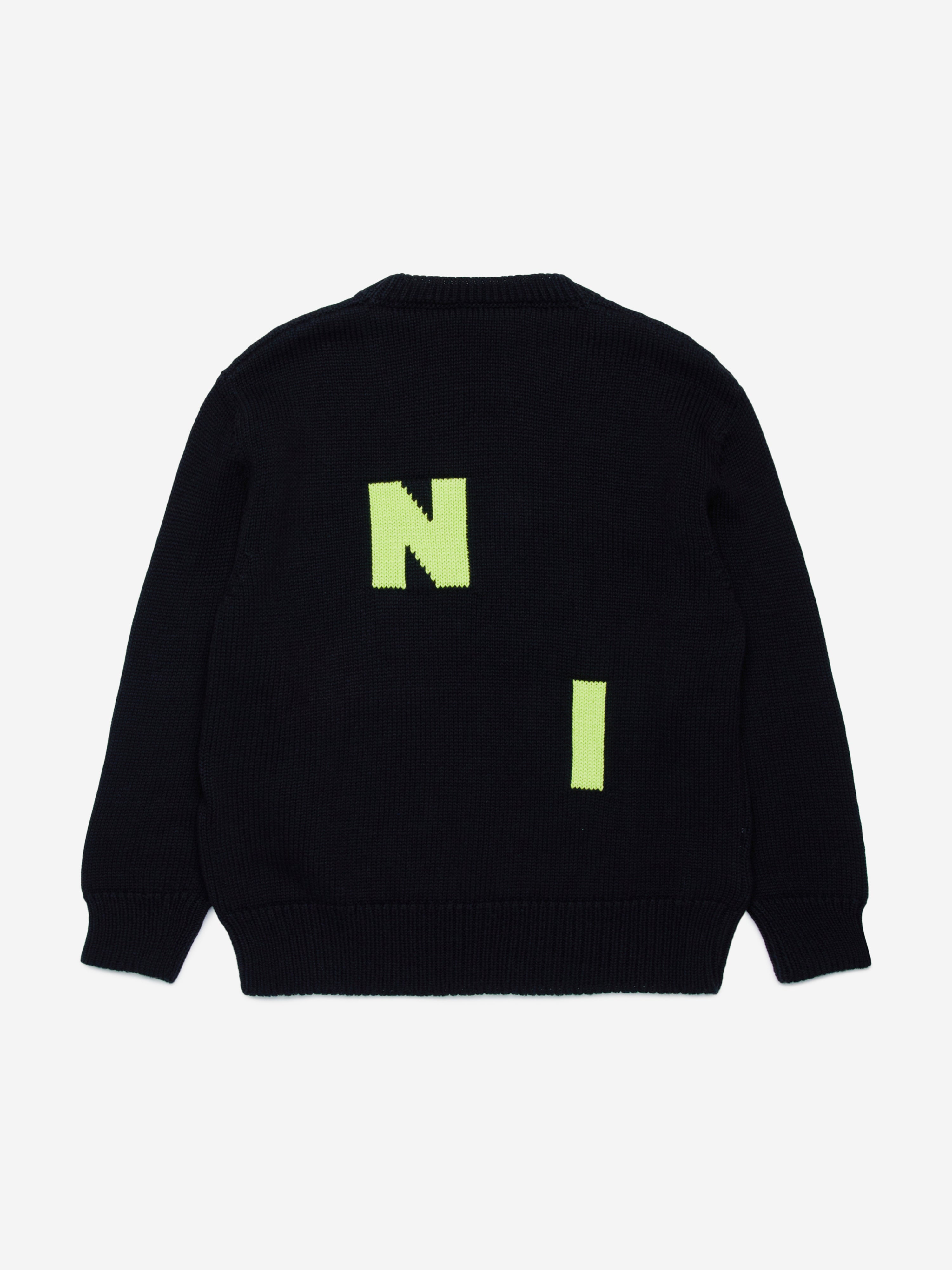 MARNI Kids Logo Jumper in Black