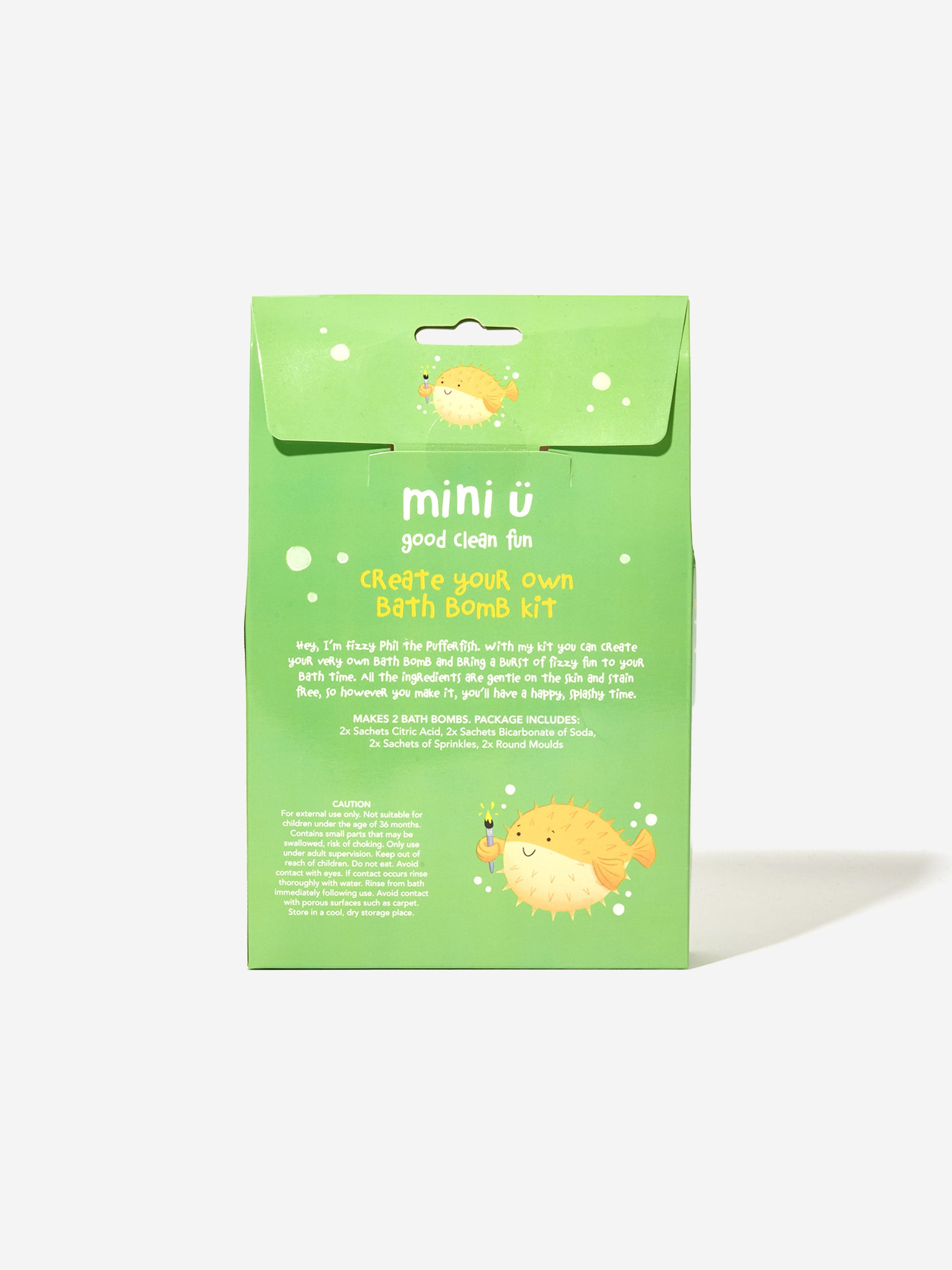 Mini U Kids Create Your Own Bath Bomb Kit in Multicolour