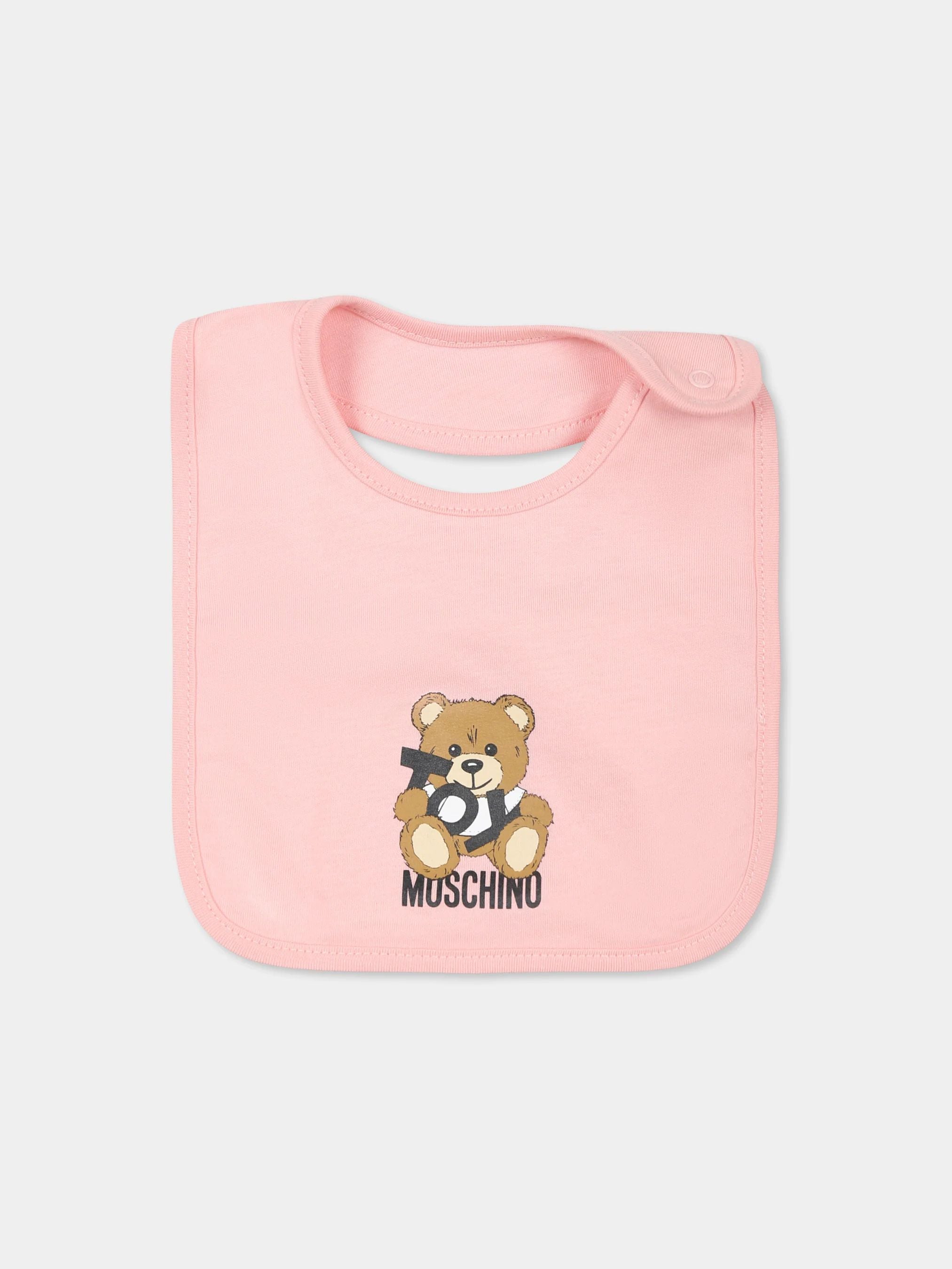 BABYGROW BIB+HAT SET