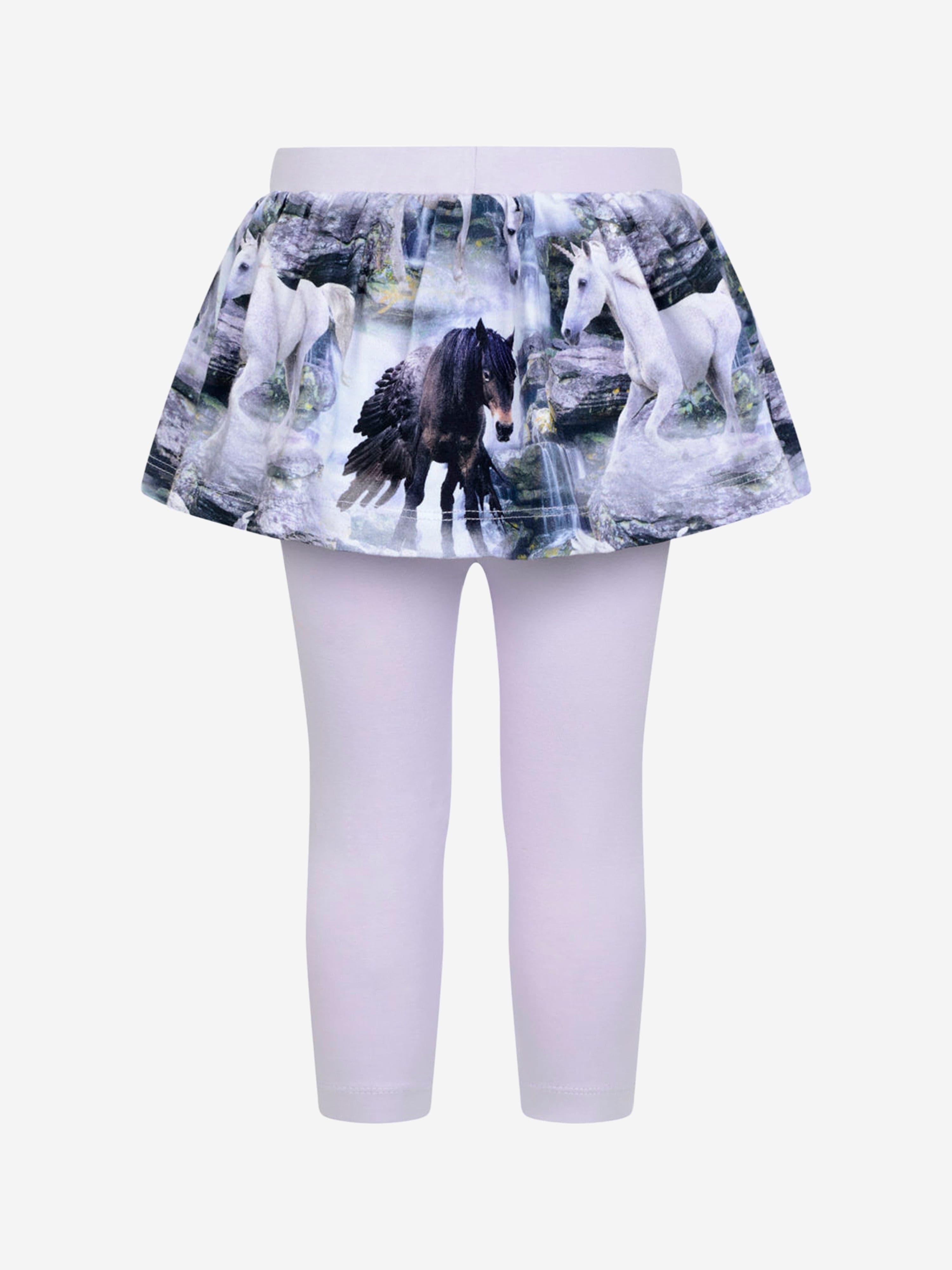 Molo Baby Girls Oriental Peacock Leggings