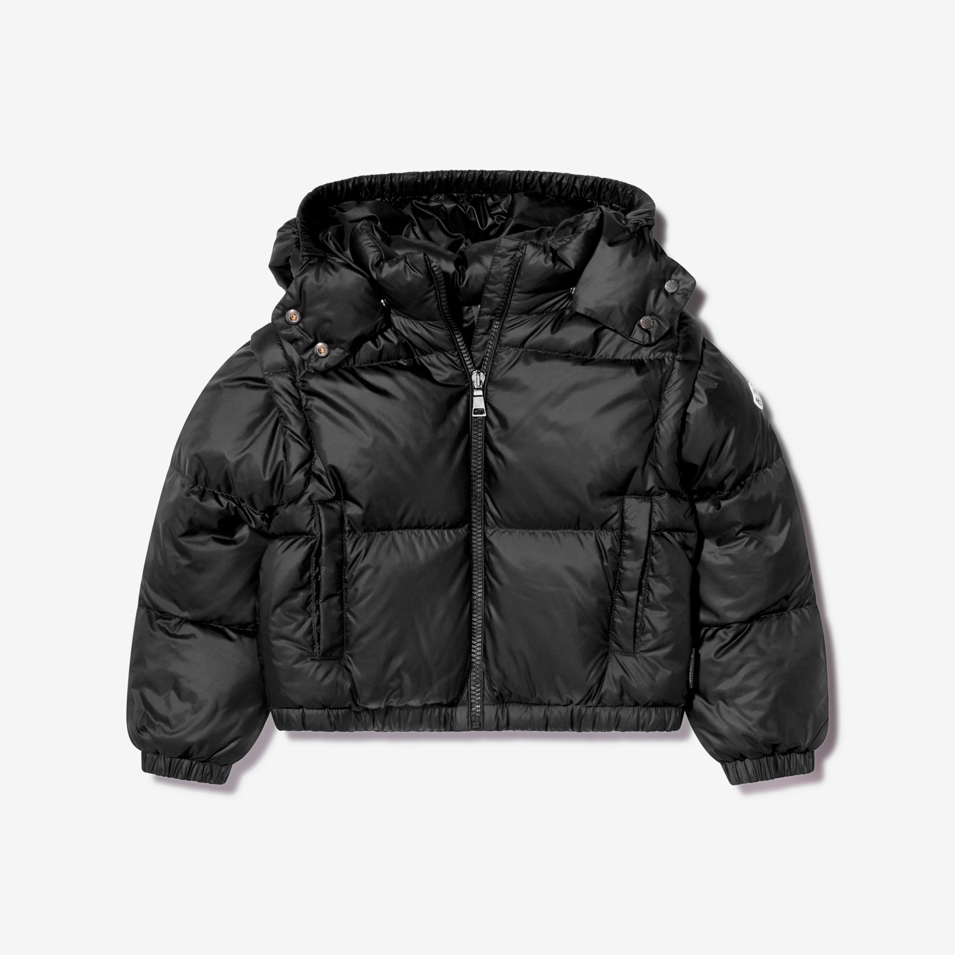 Girls Black "VANYA" Padded Down Jacket