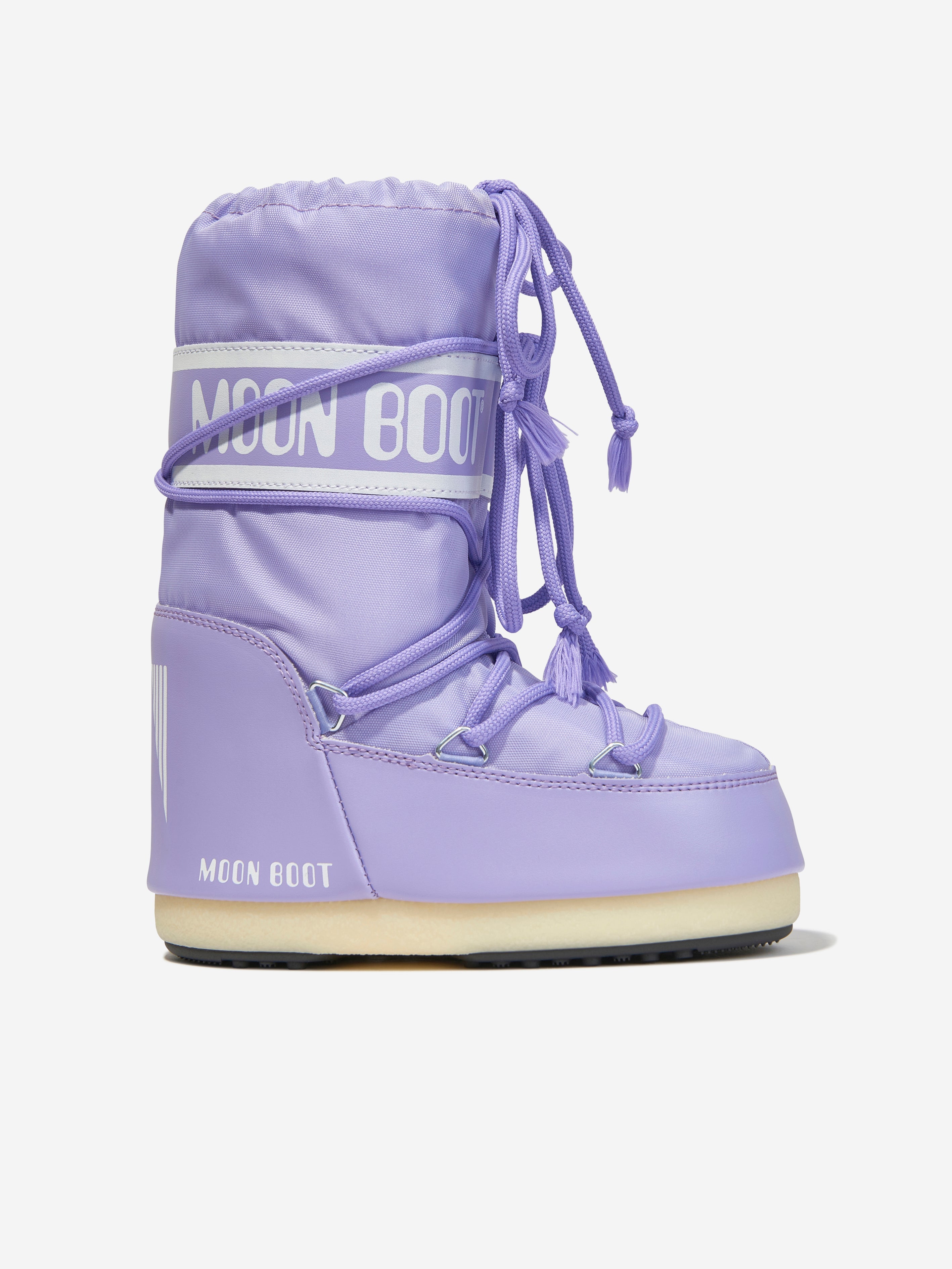 Kids Icon Nylon Snow Boots in Purple