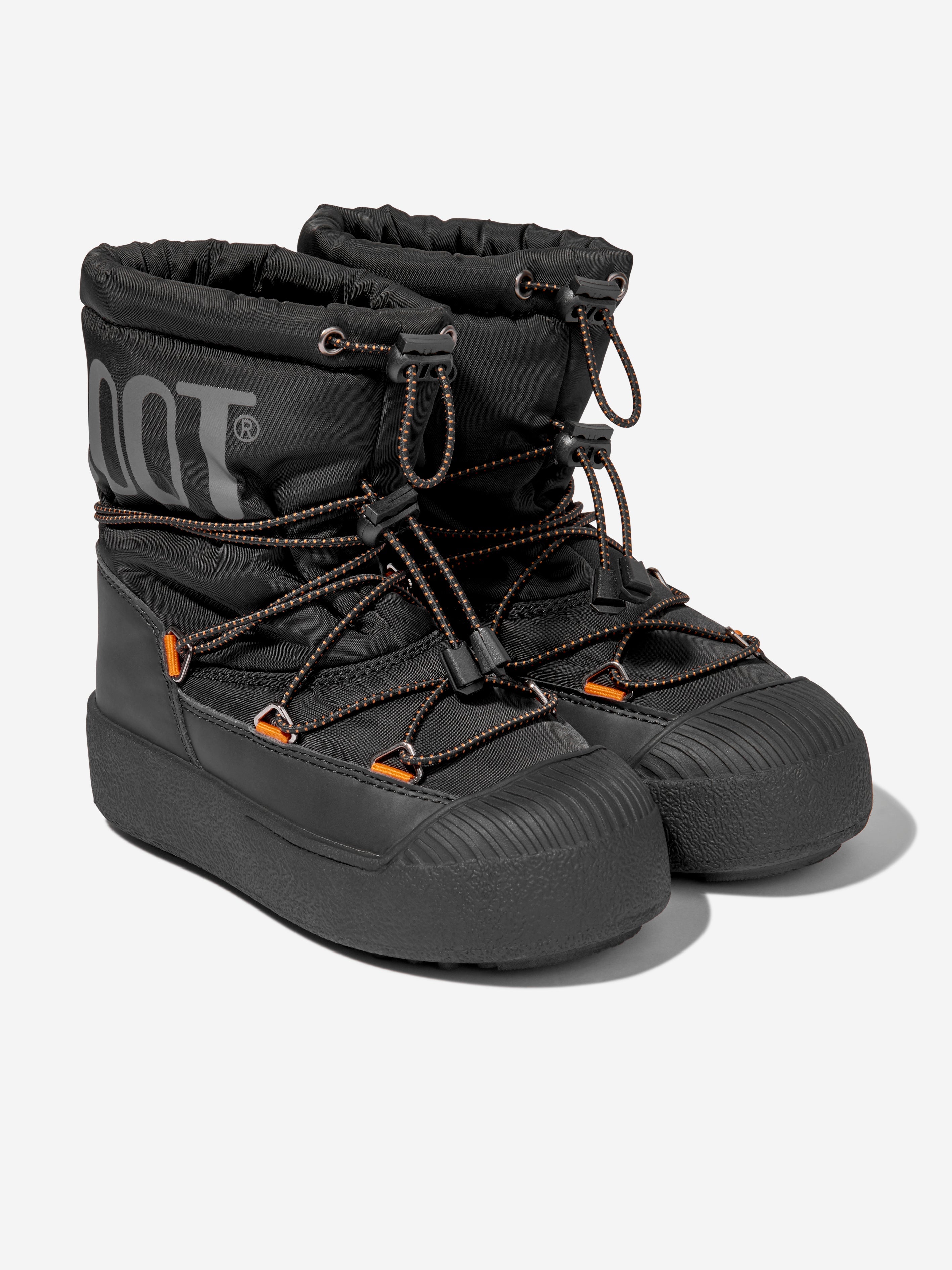 Kids JTrack Polar Snow Boots in Black