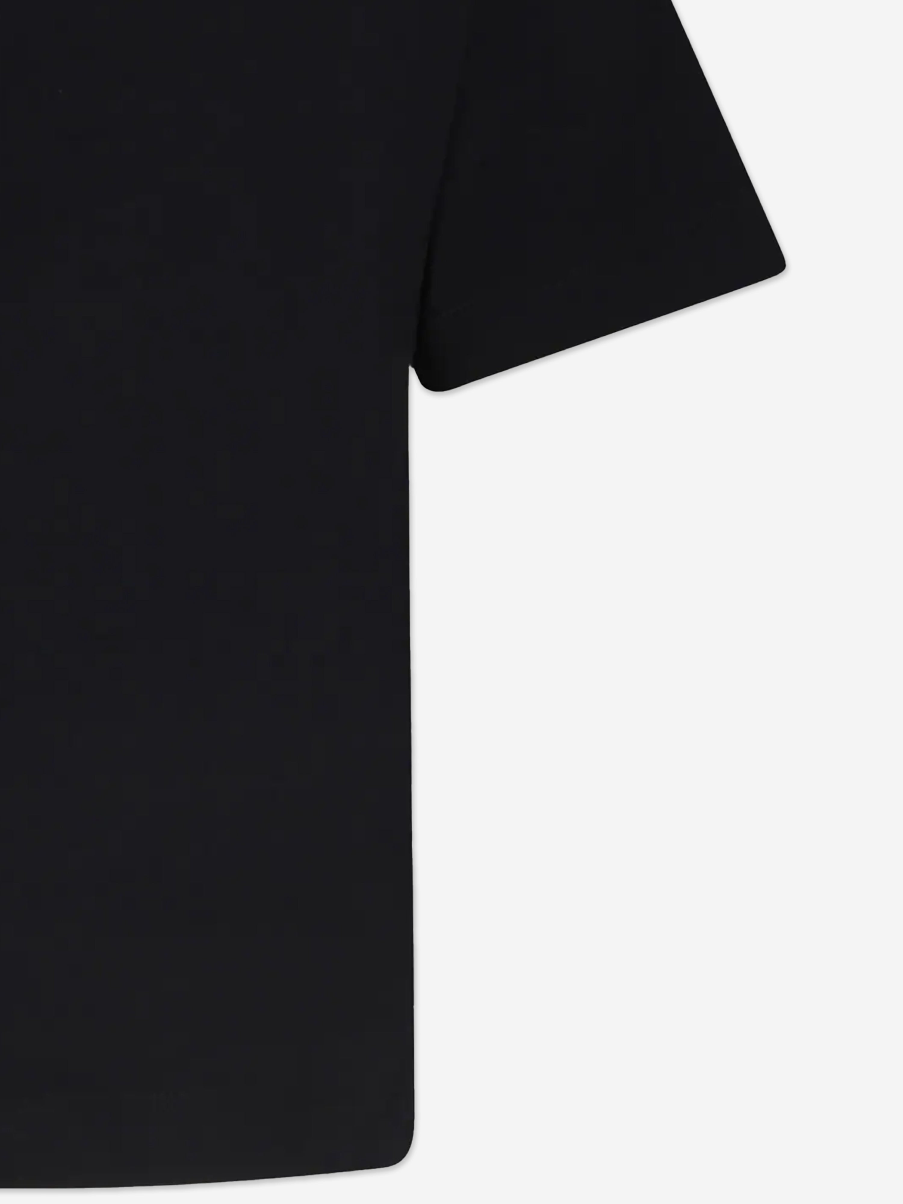 Moschino Kids Teddy Bear Logo T-Shirt in Black