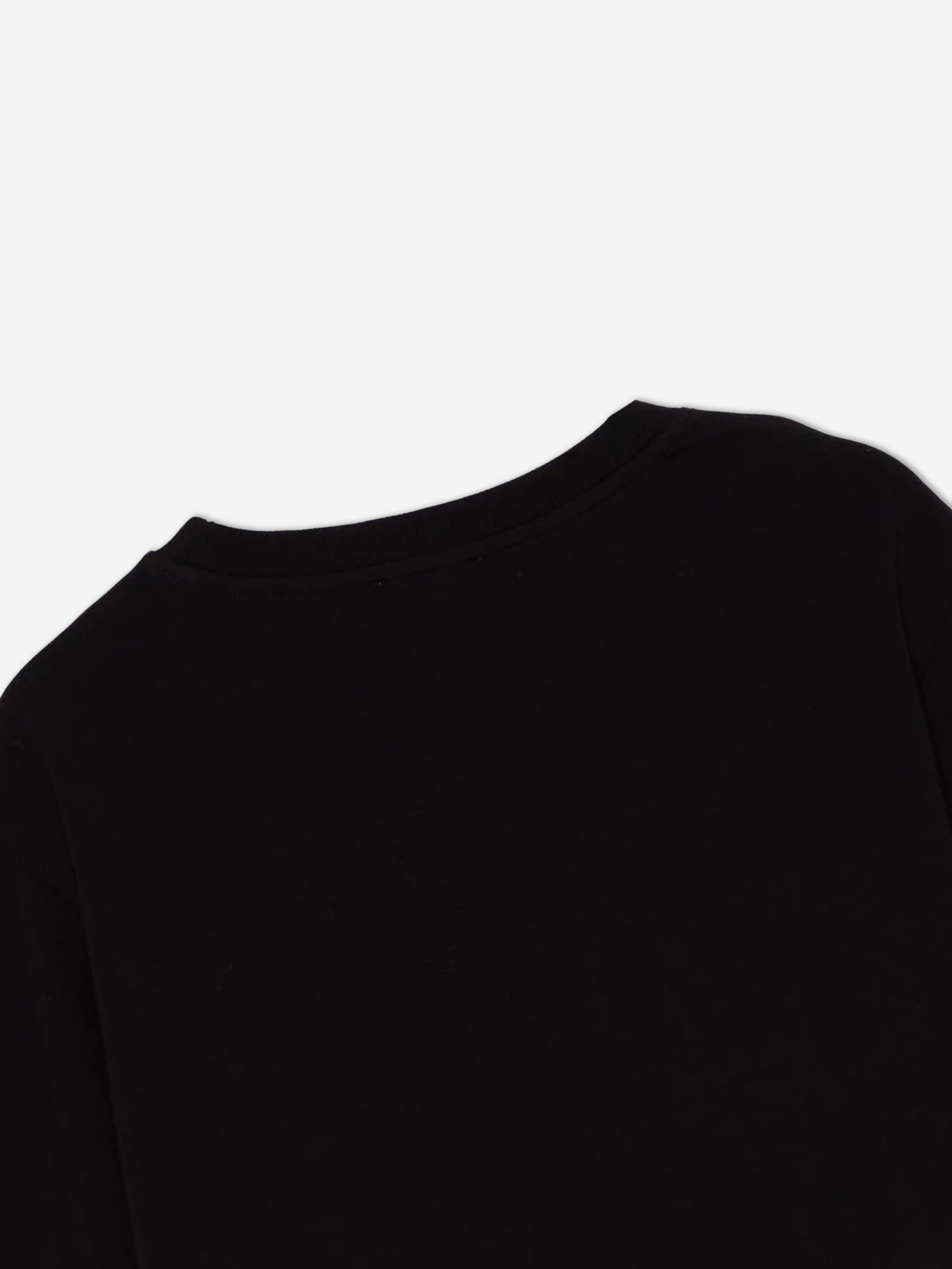 Girls Logo T-Shirt in Black