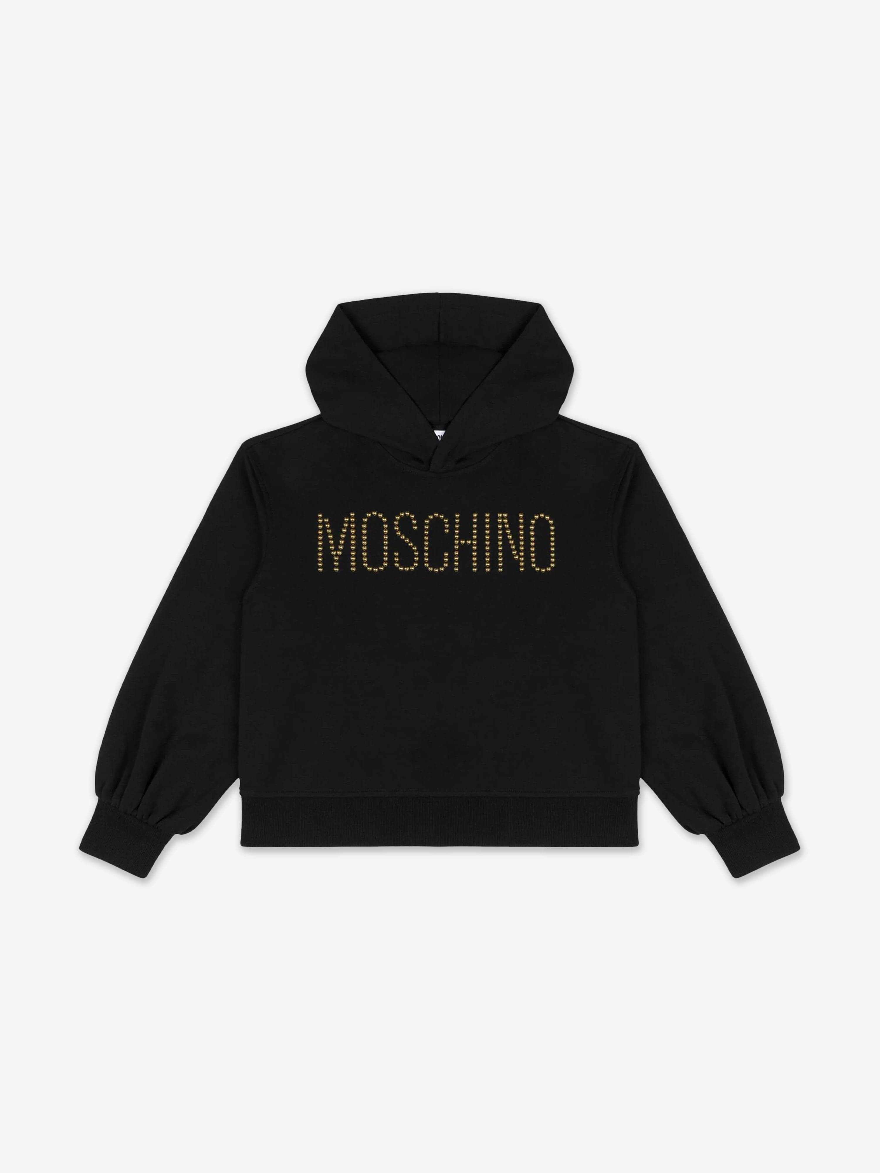 Girls Logo Tracksuit in Black