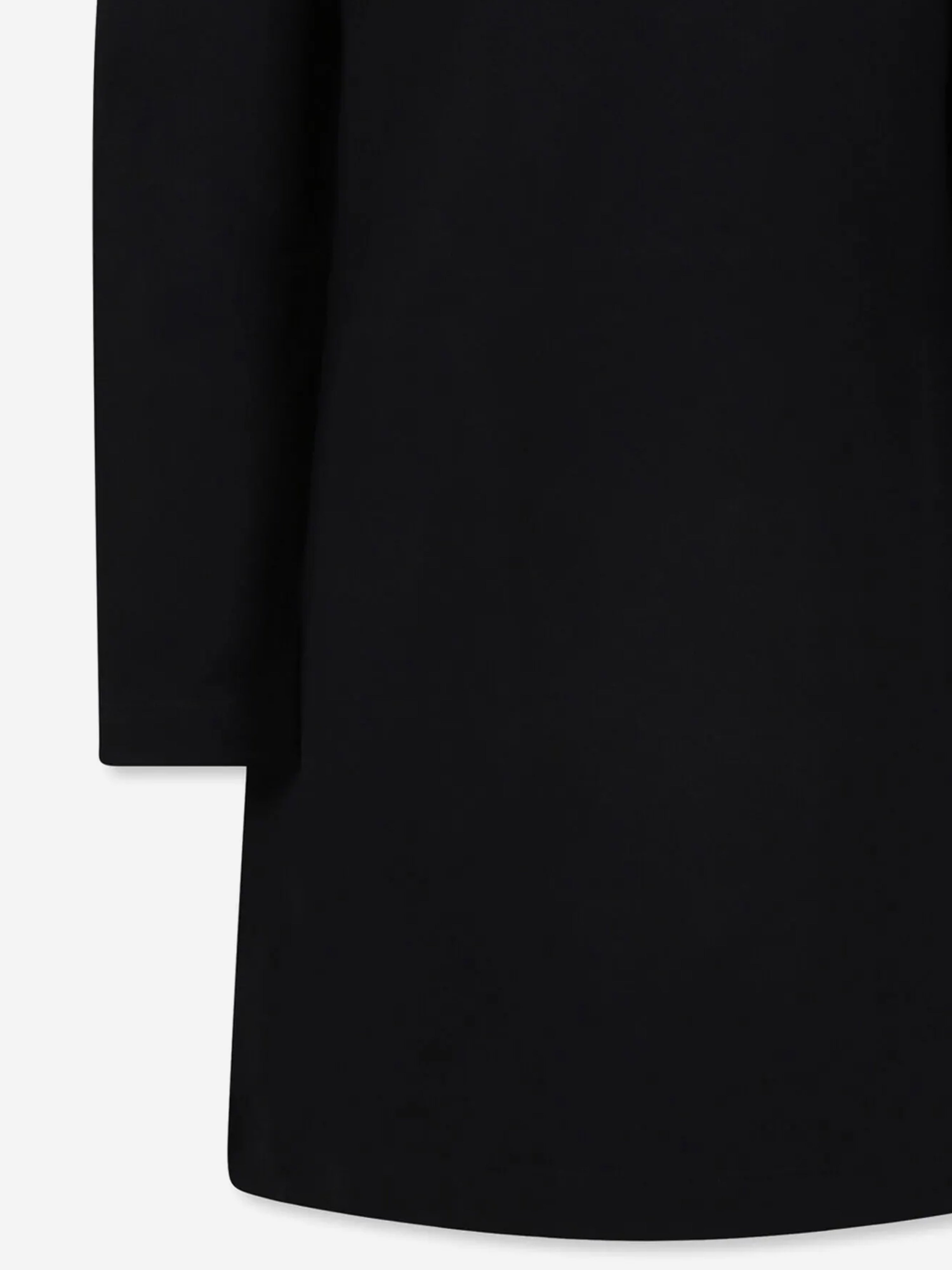 Girls Teddy Bear Jersey Dress in Black