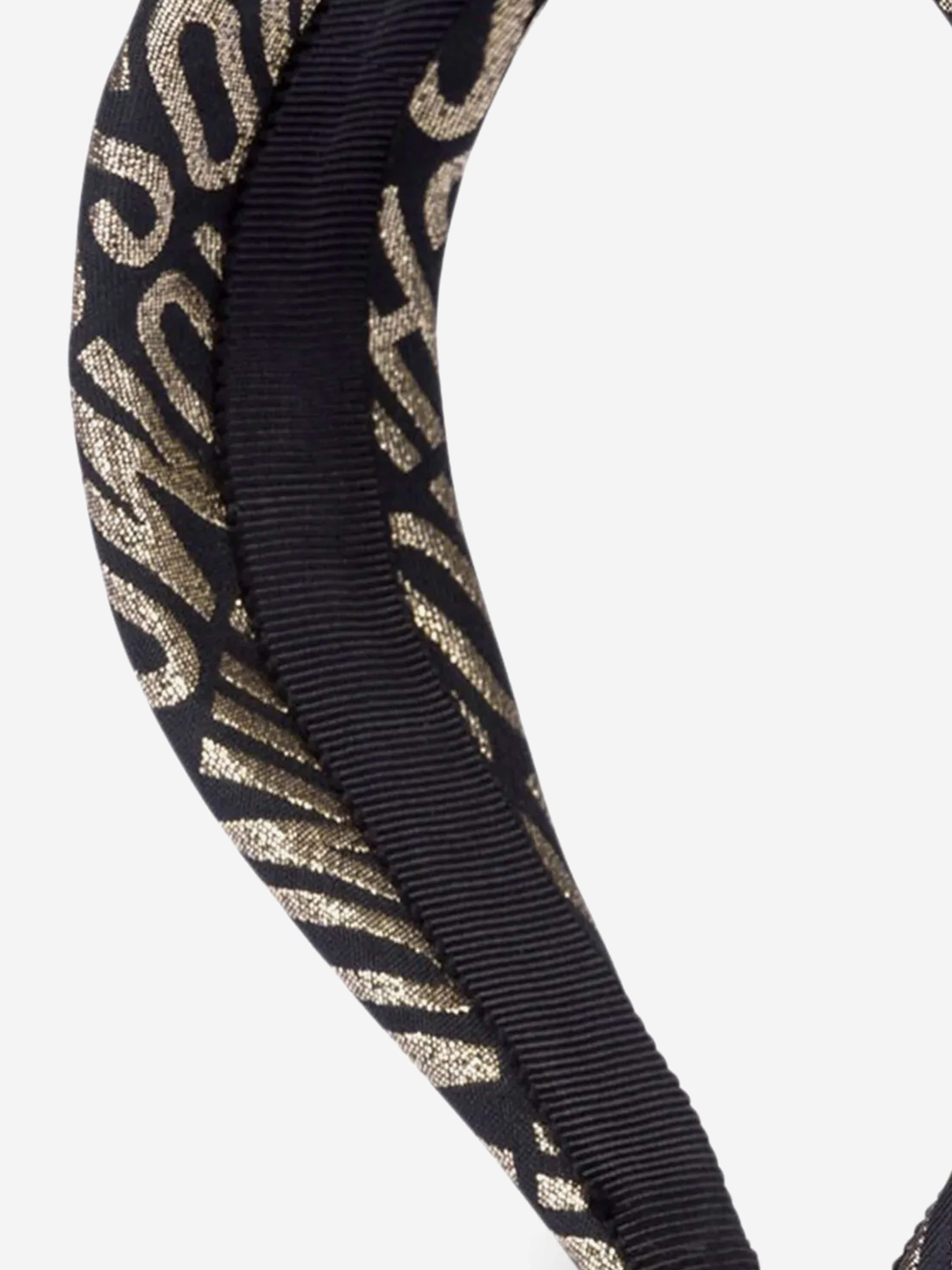 Girls All Over Logo Headband in Gold