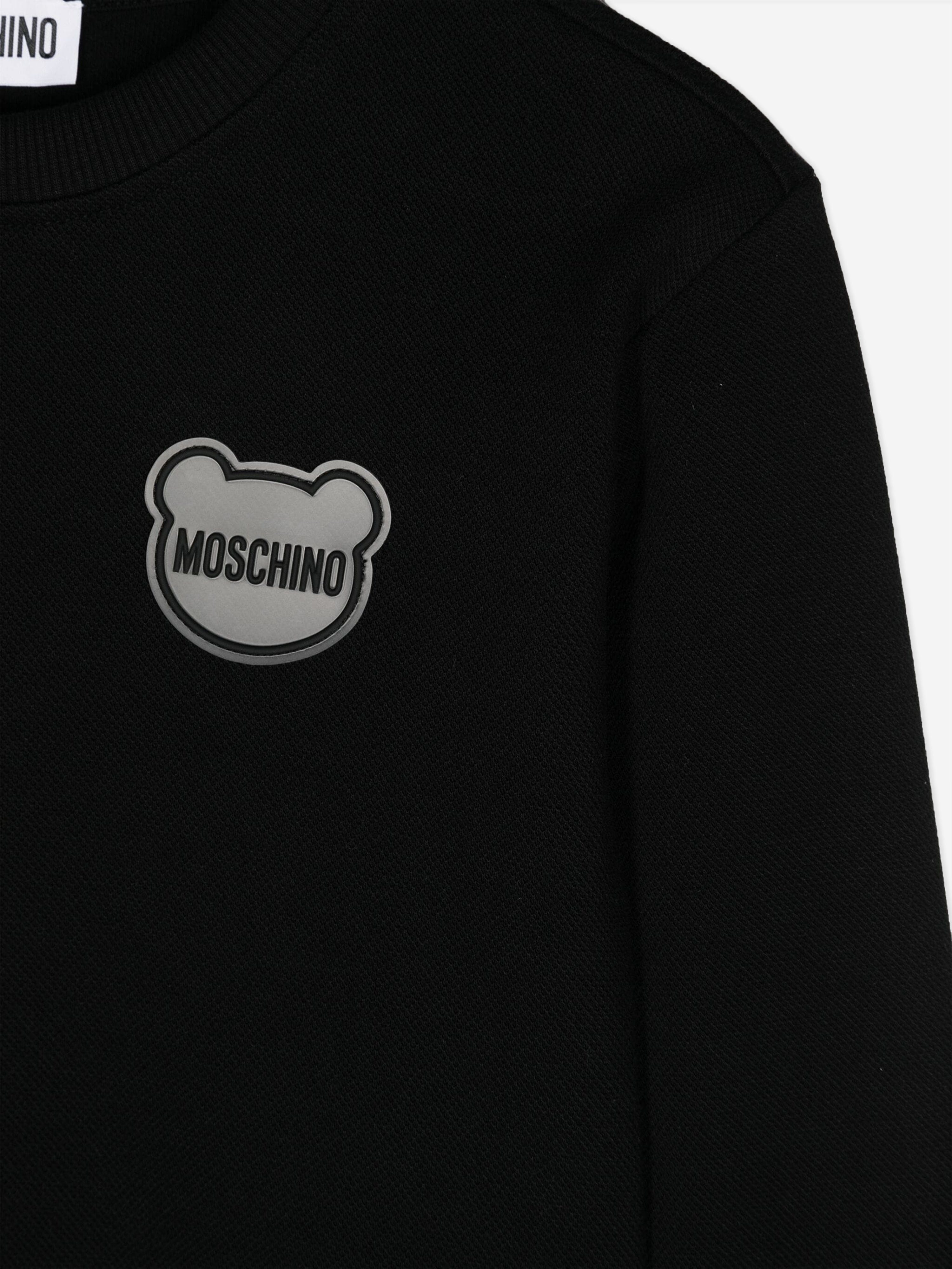 Kids Bear Logo Sweatshirt in Black