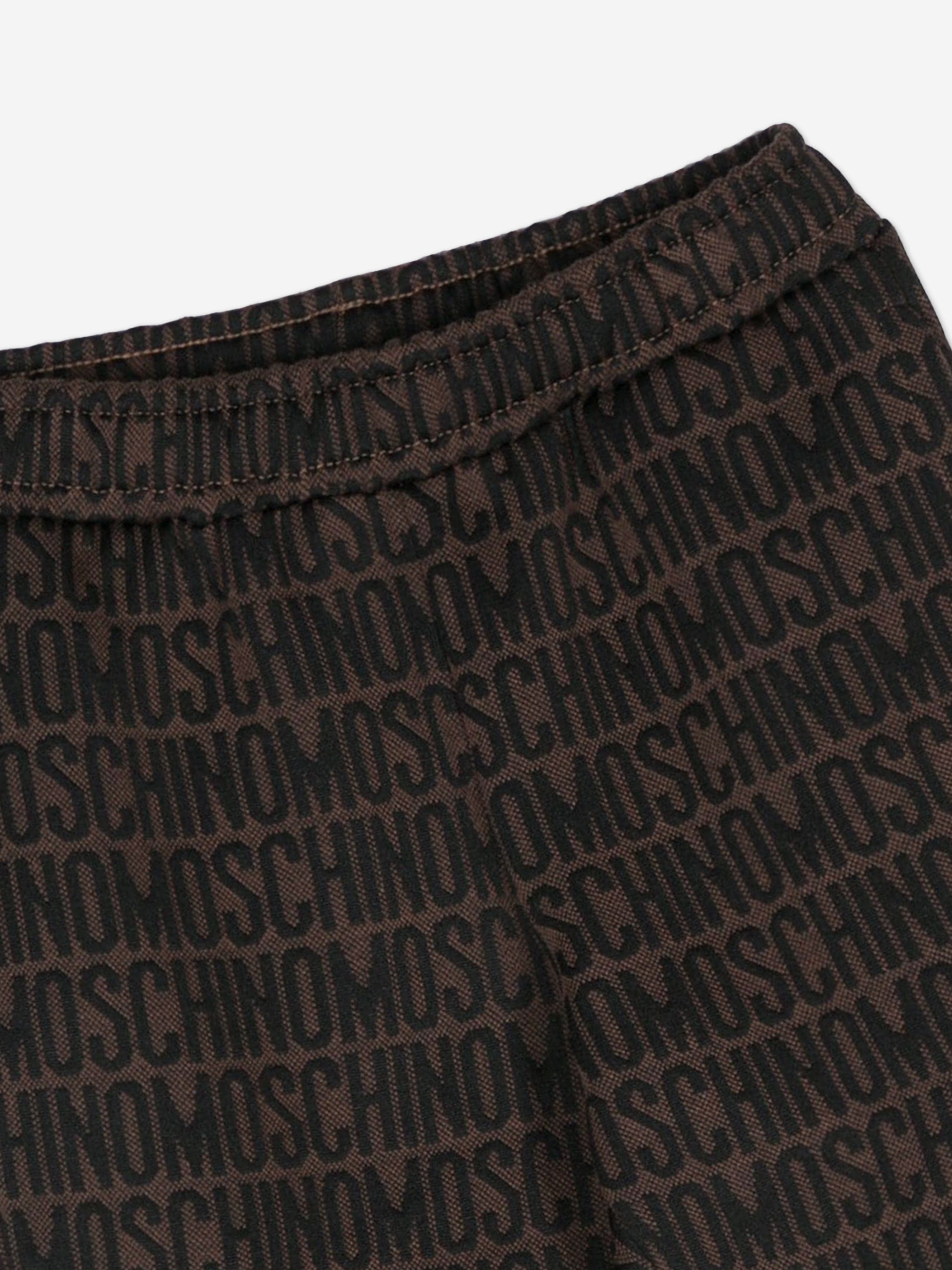 Kids All Over Logo Joggers in Brown