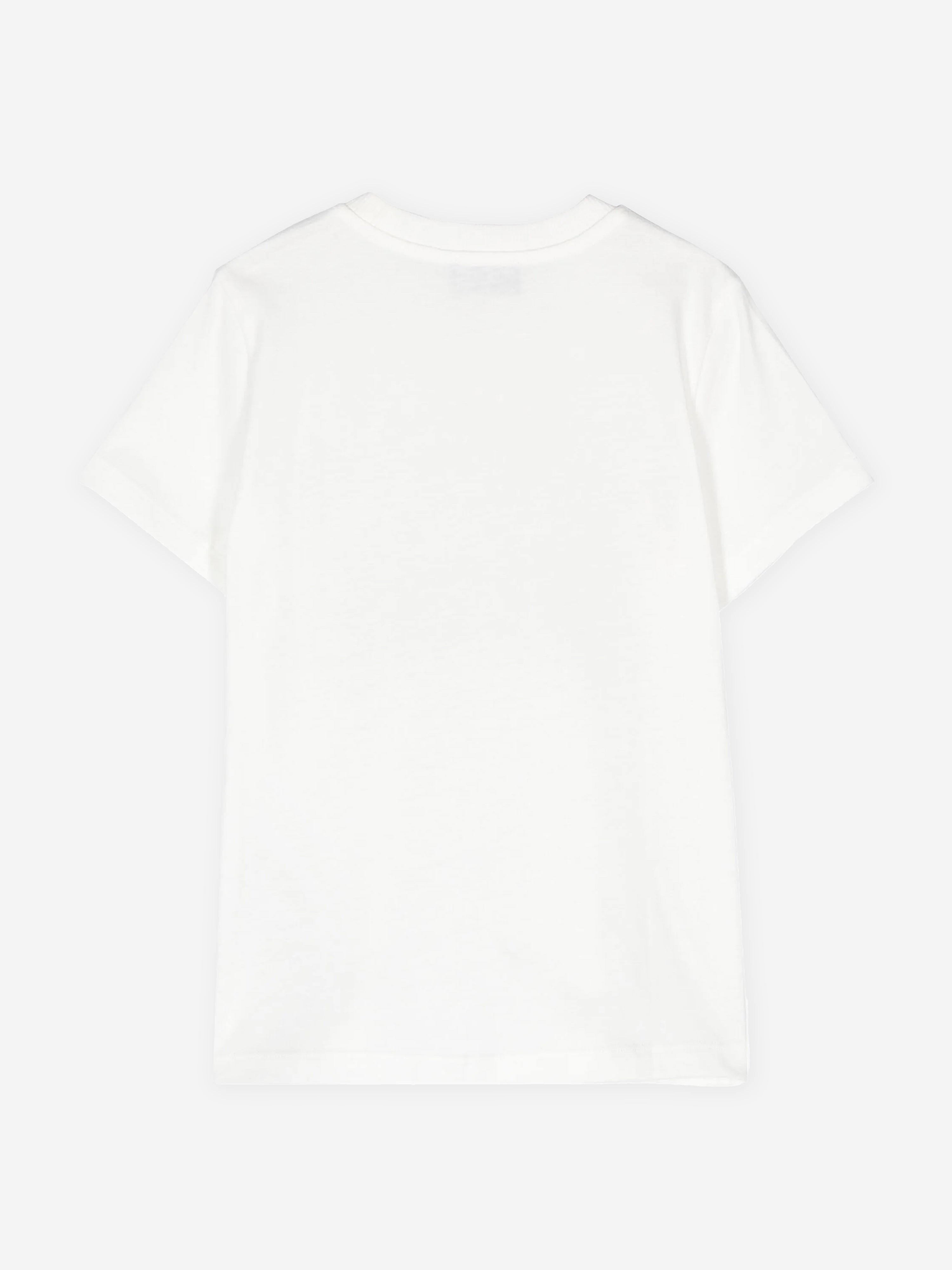 Kids Teddy Bear Logo T-Shirt in Ivory