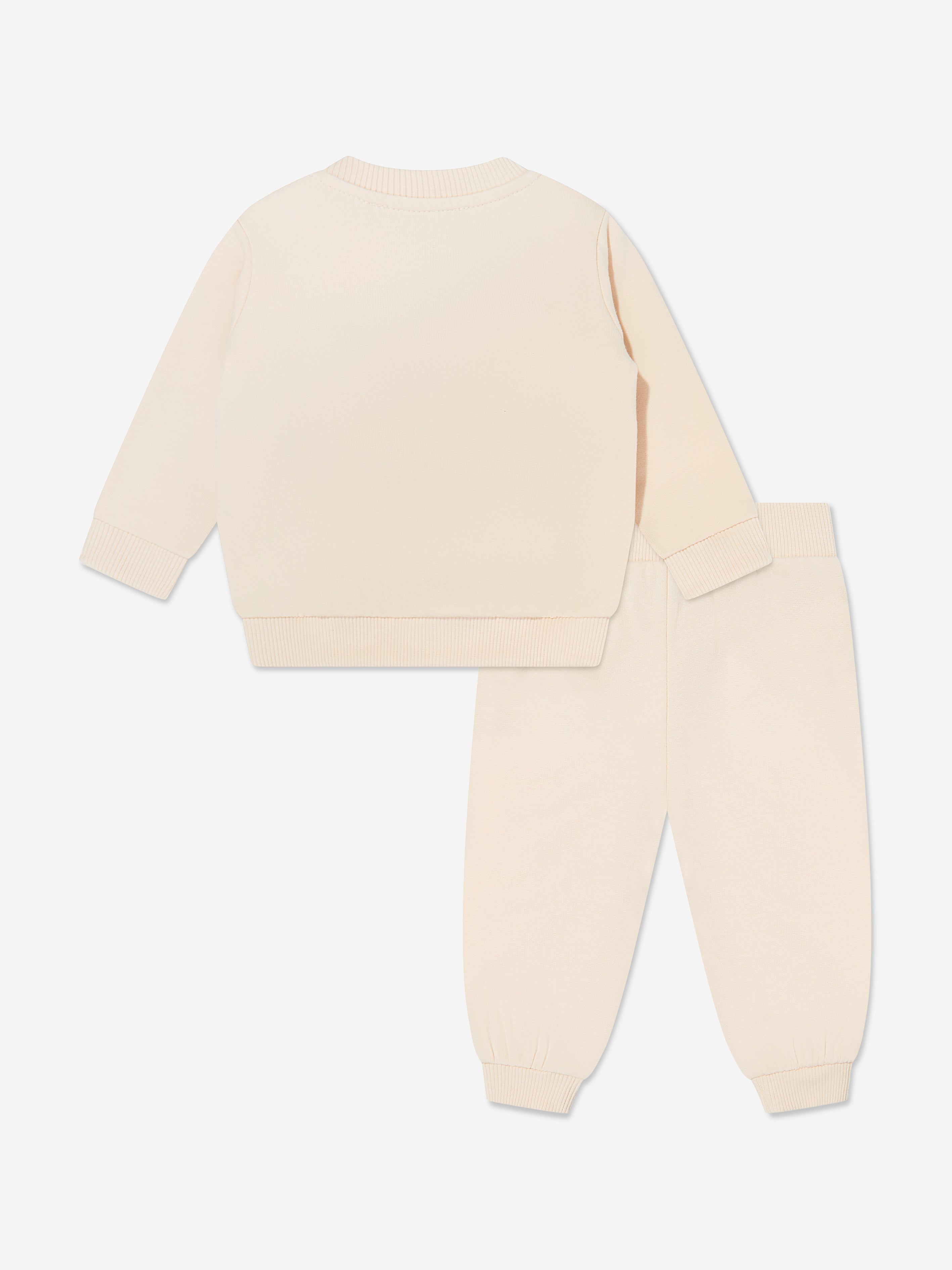 Baby Logo Tracksuit in Beige