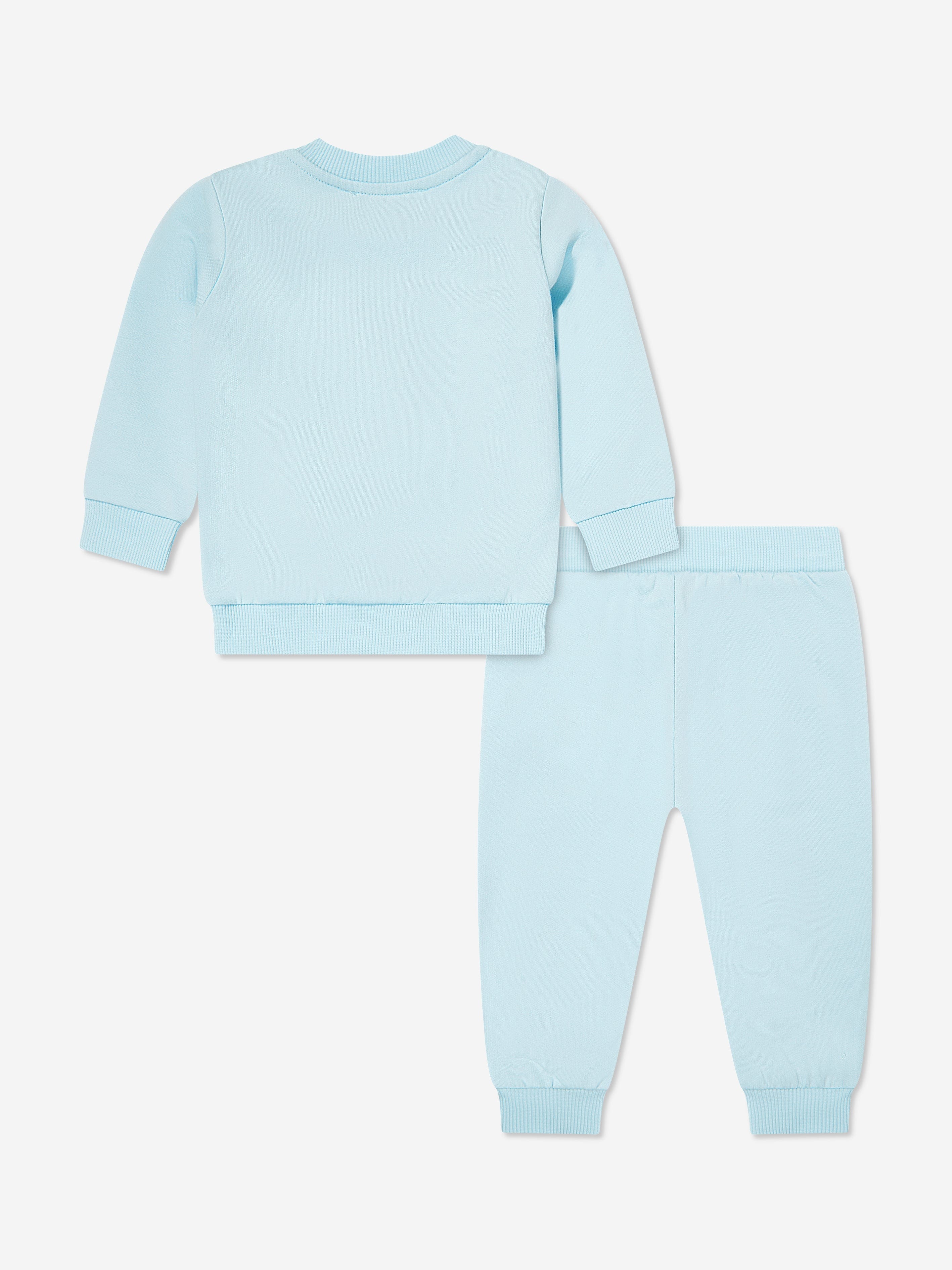 Moschino Baby Bear Logo Tracksuit in Blue