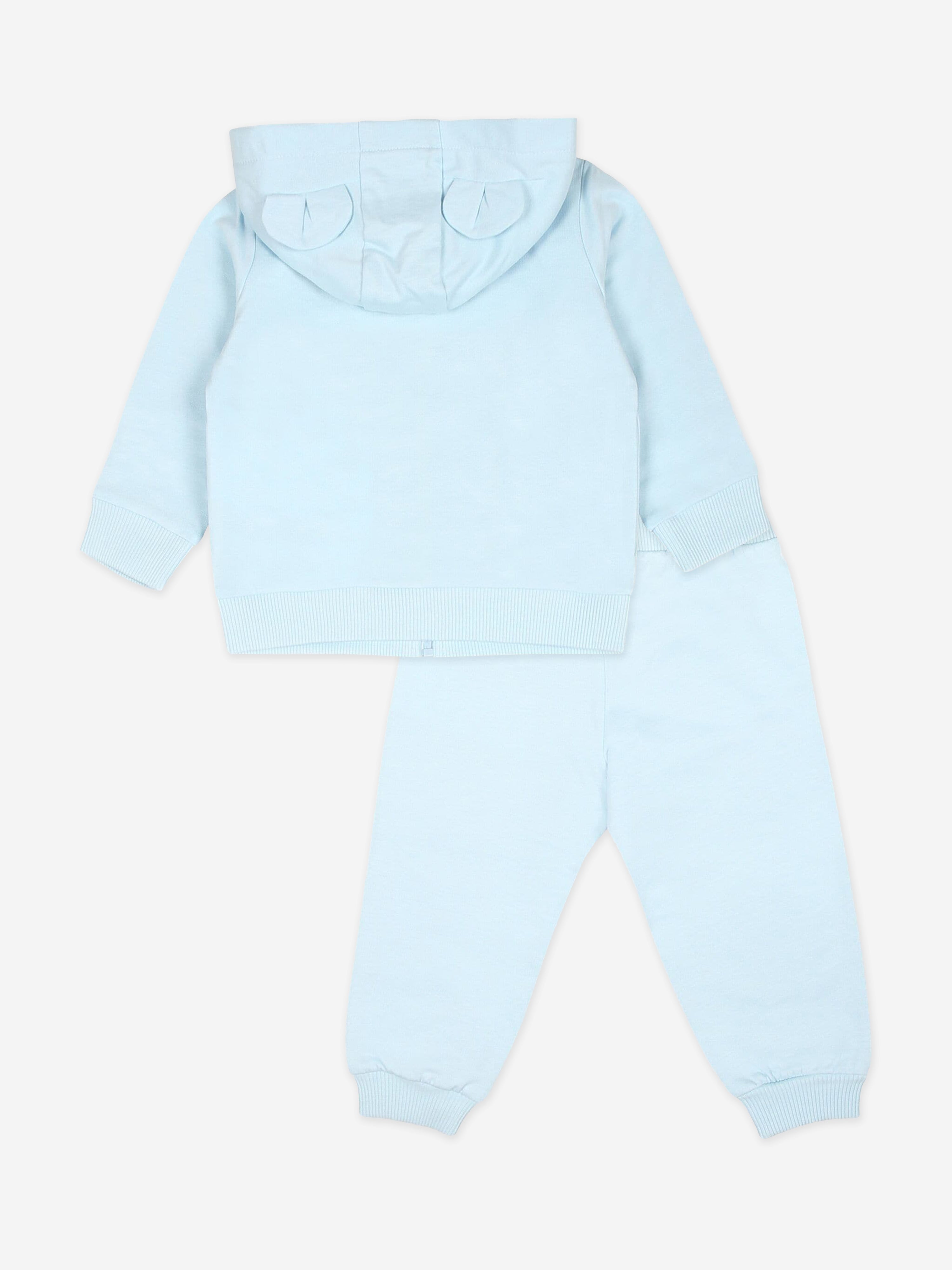 Moschino Baby Boys Bear Tracksuit With Gift Box in Blue