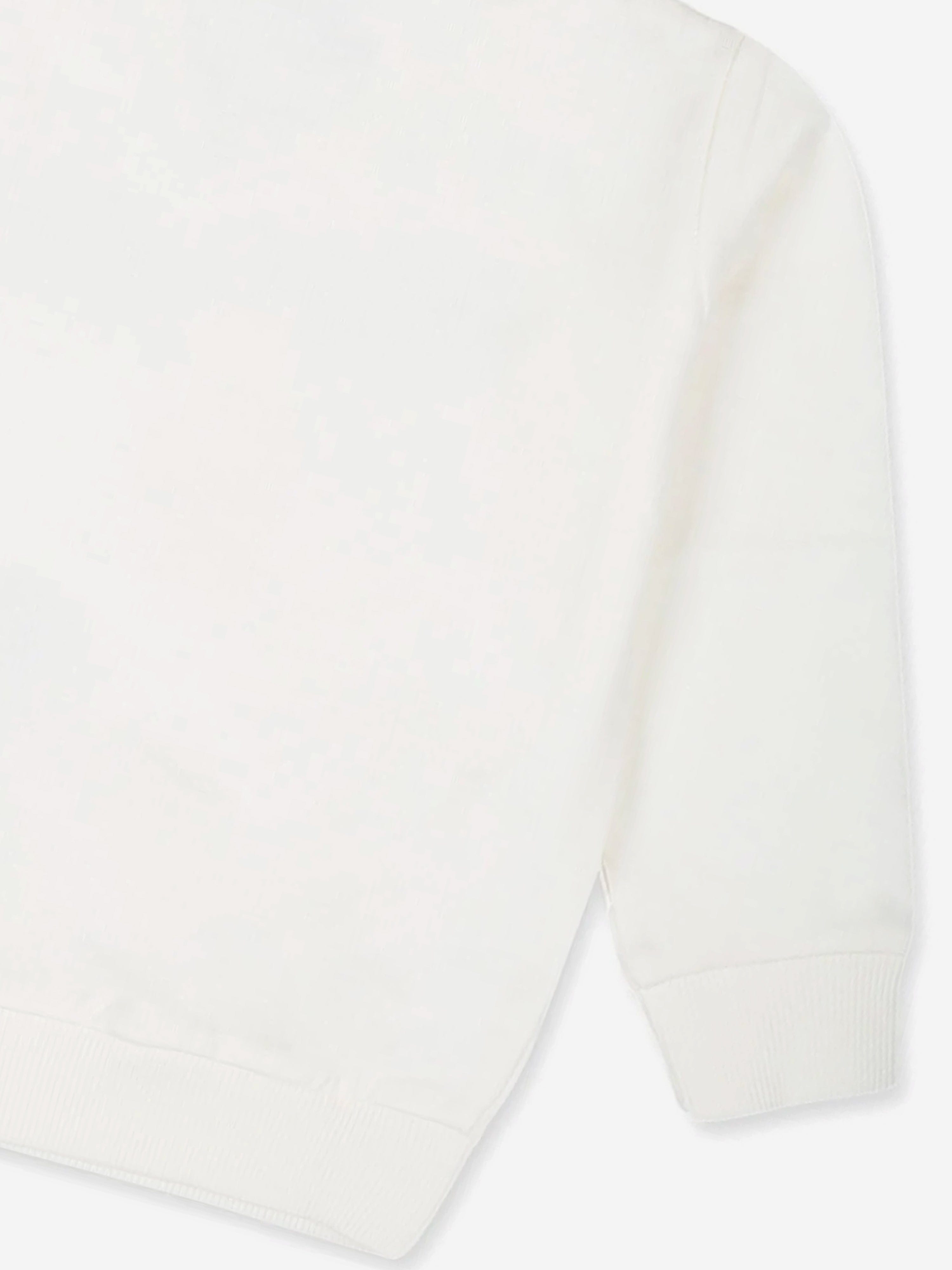 Baby Bear Logo Sweatshirt in Ivory