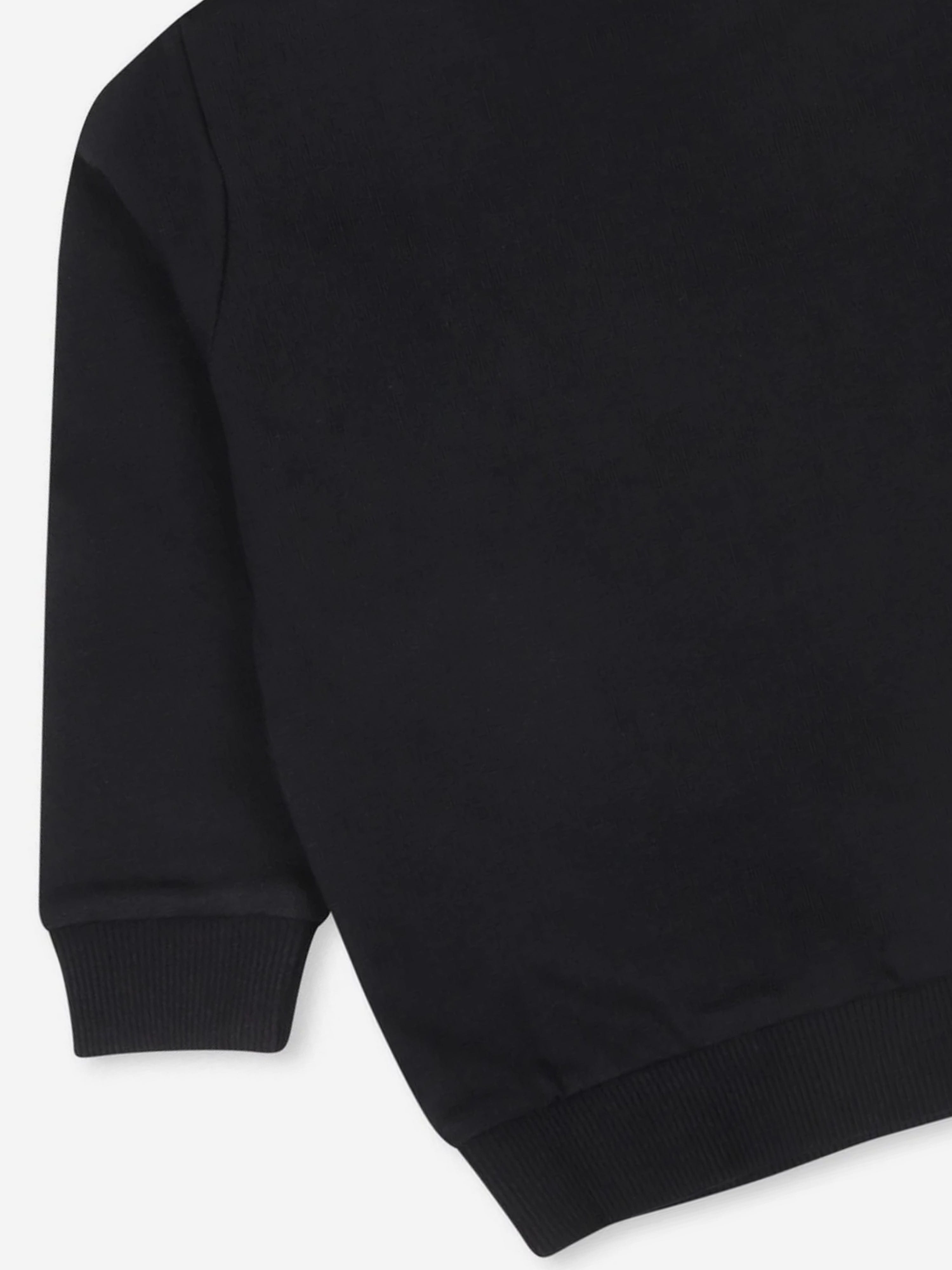 Baby Bear Logo Sweatshirt in Black