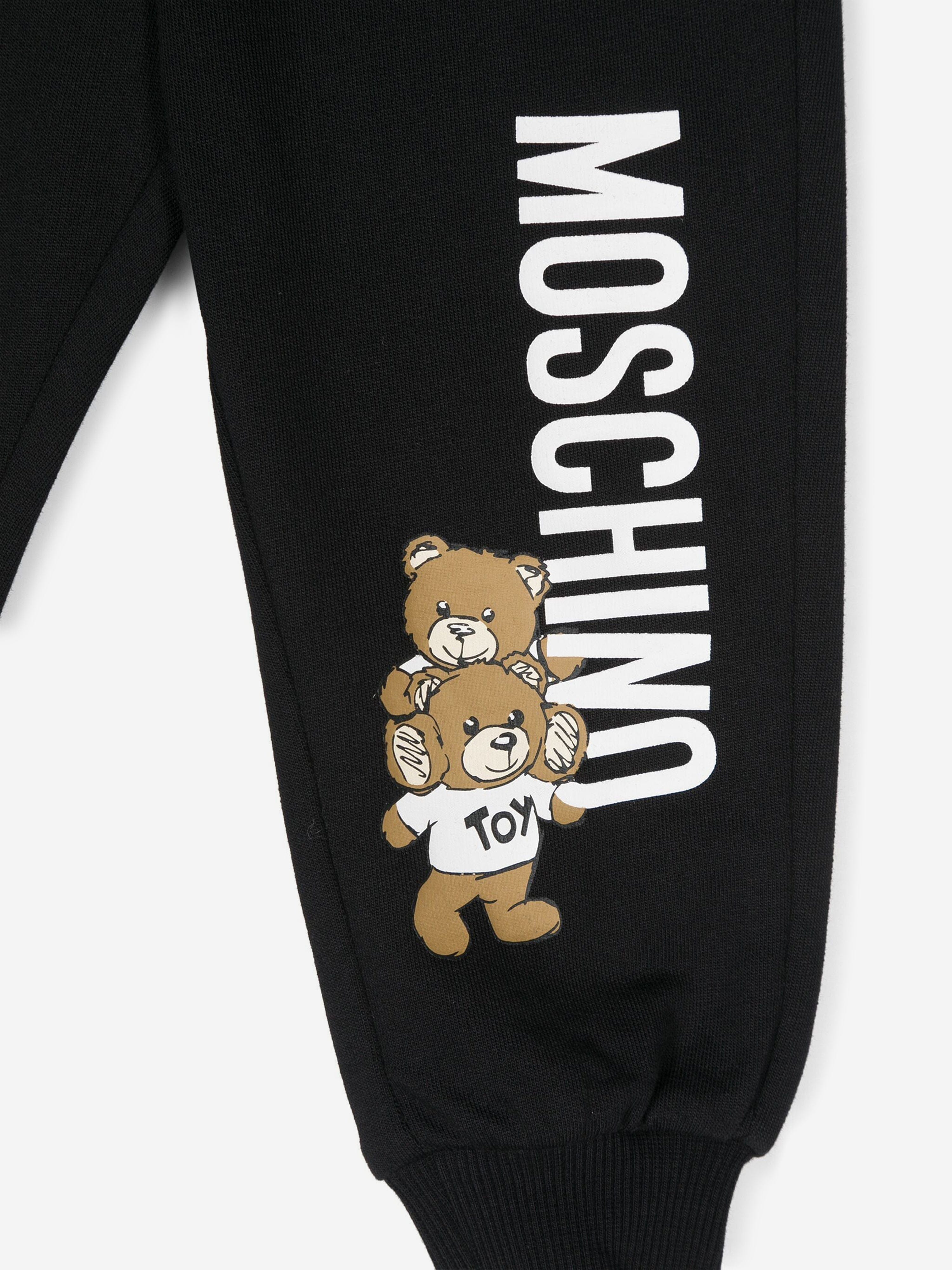 Baby Bear Logo Joggers in Black