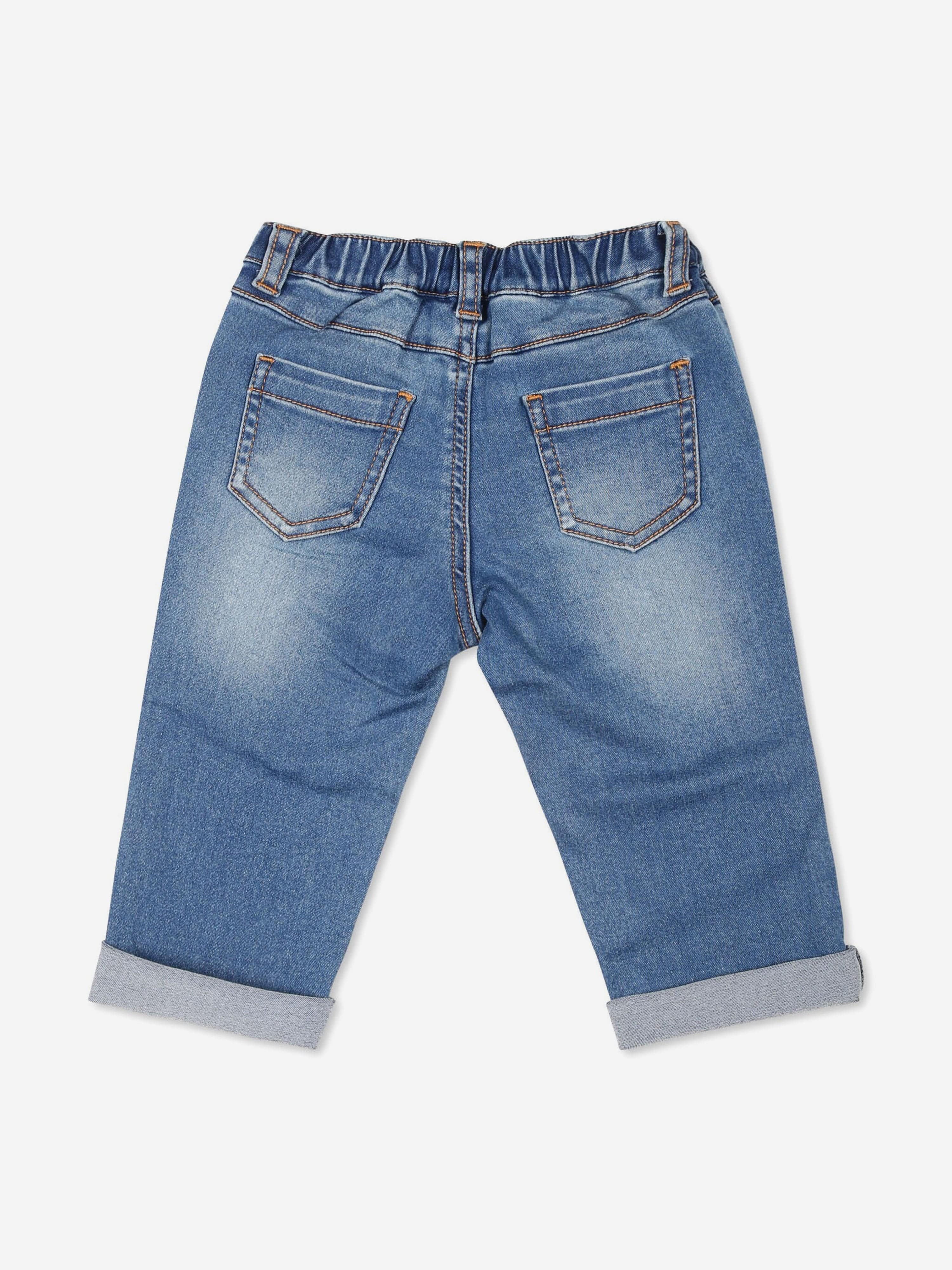 Baby Teddy Bear Jeans in Blue