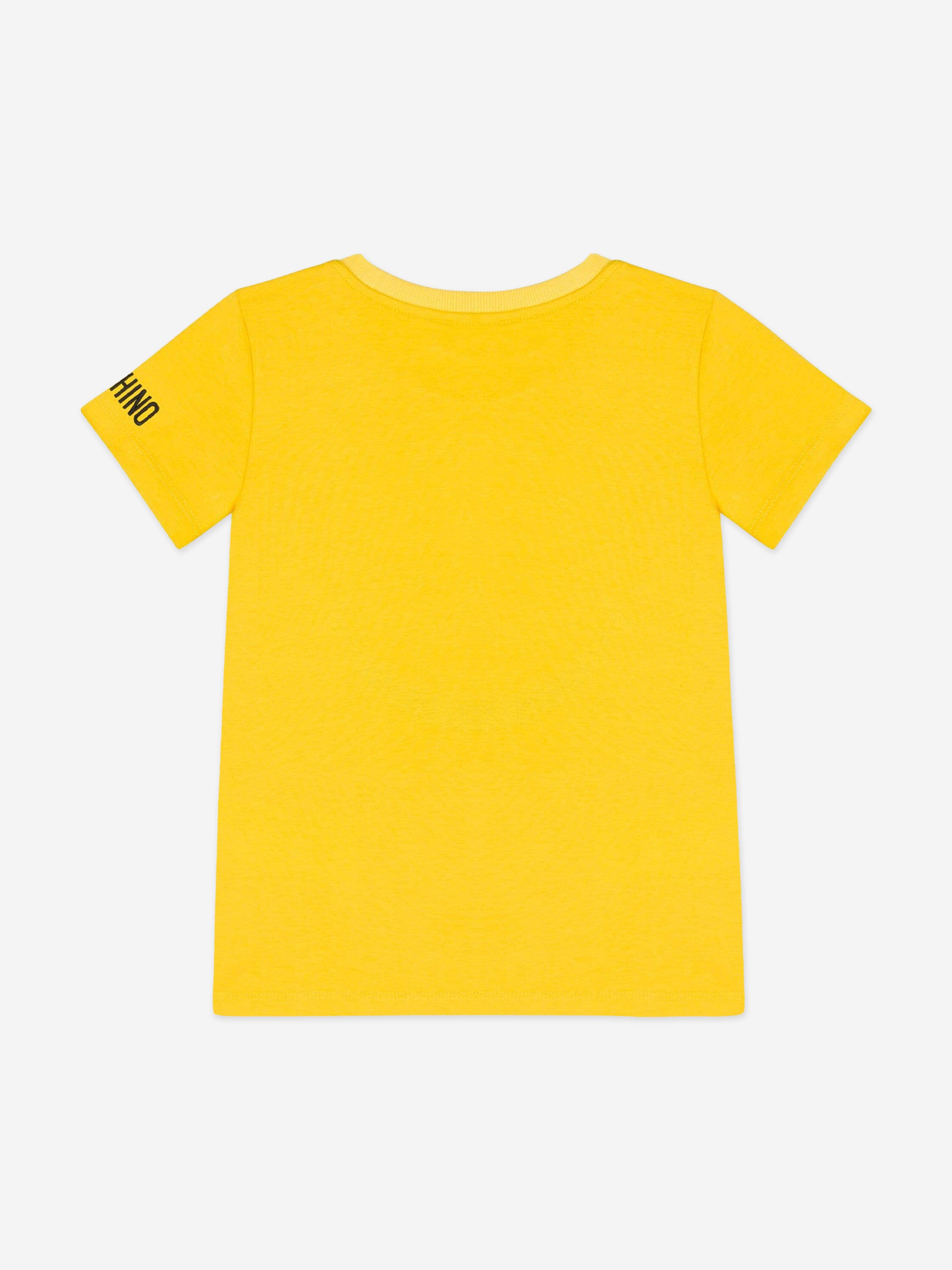 Kids Smiley Face T-Shirt in Yellow