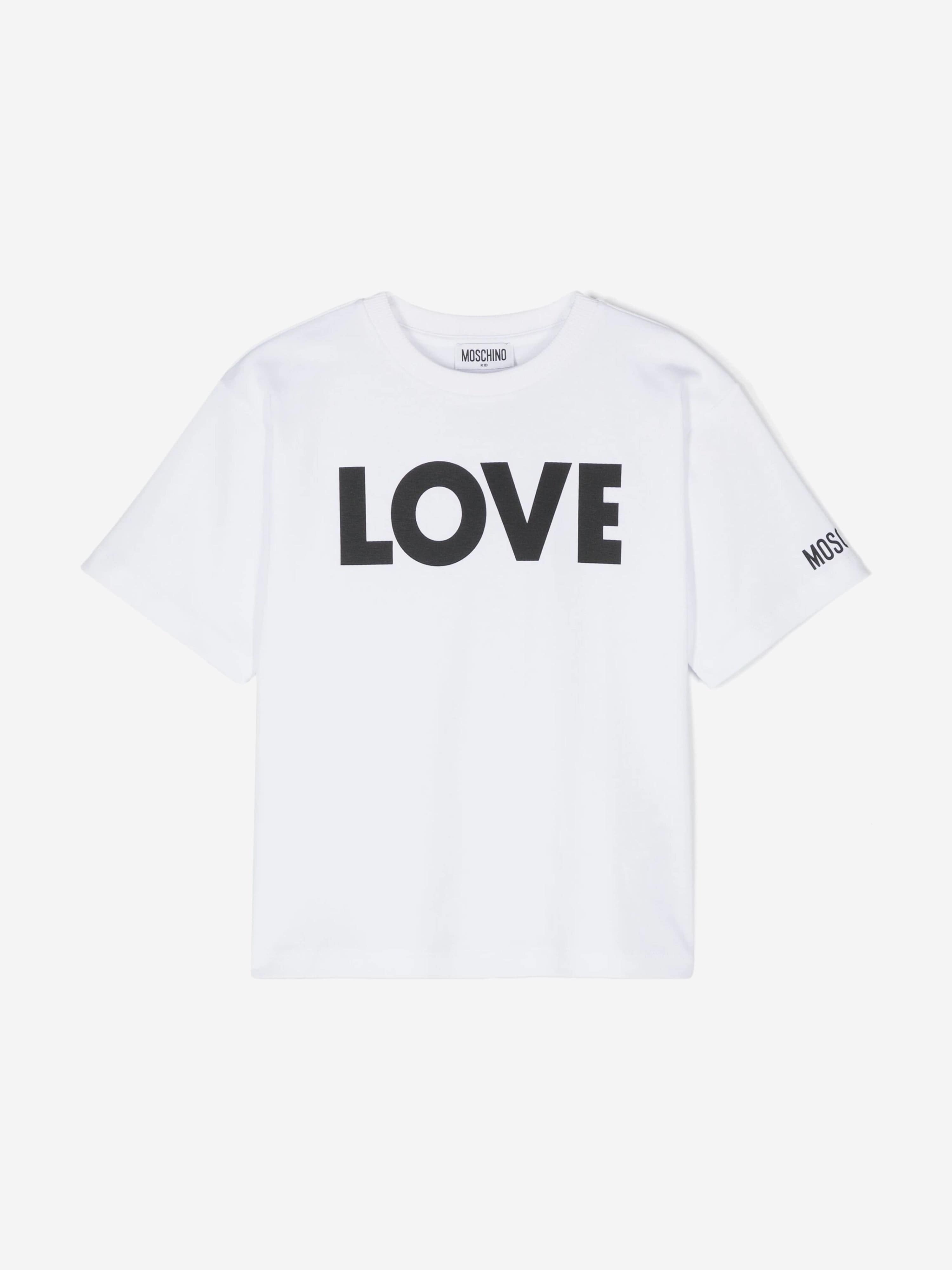 Kids Love T-Shirt in White