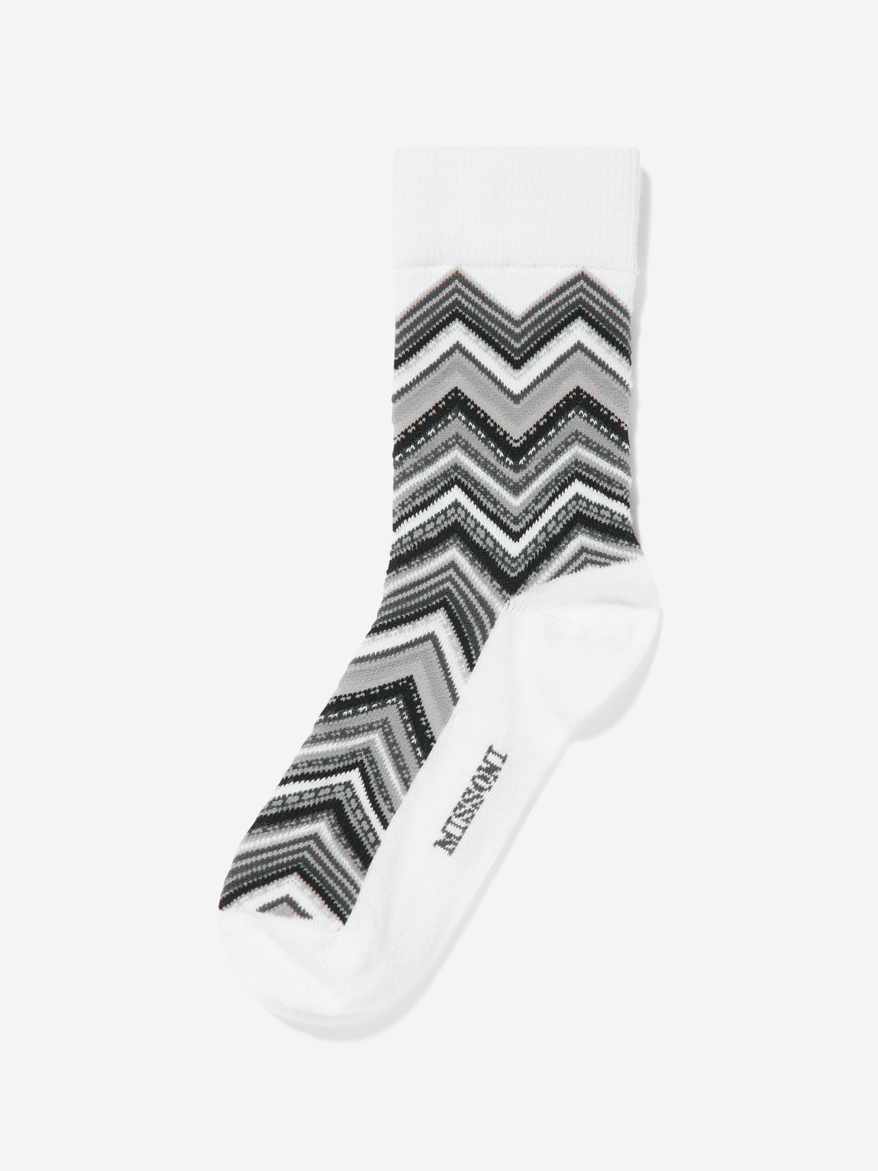 Missoni Kids Zigzag Socks in Black