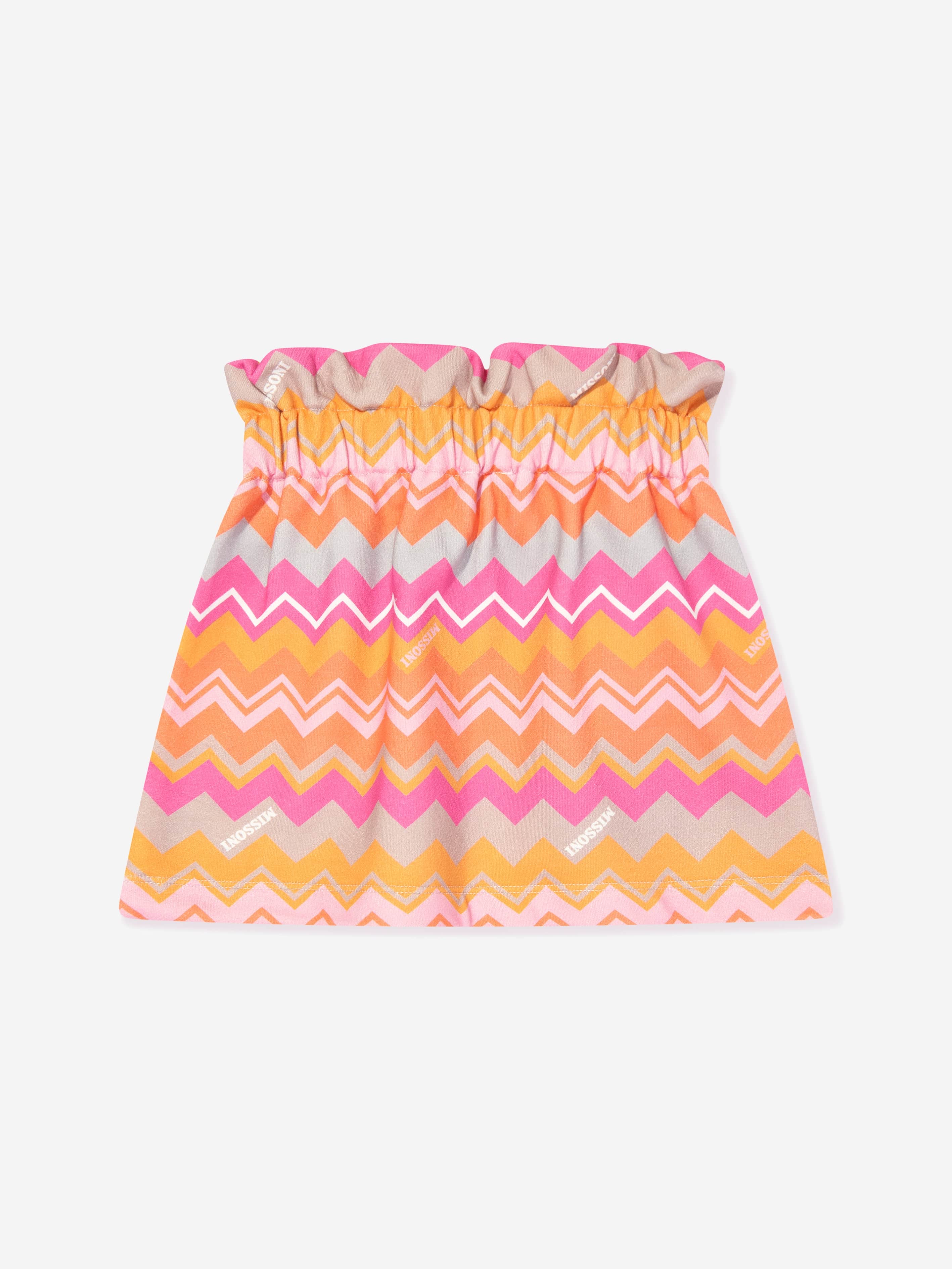 Girls Zigzag Skirt in Multicolour