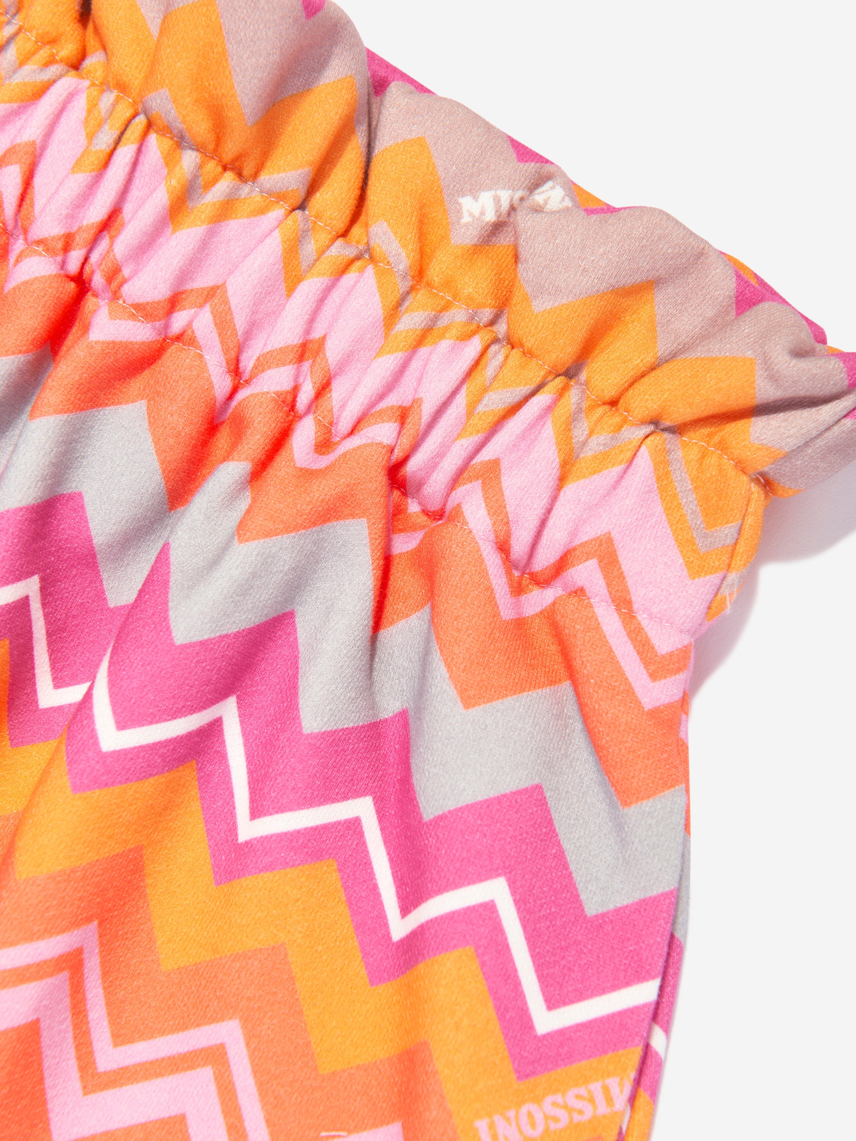 Girls Zigzag Skirt in Multicolour