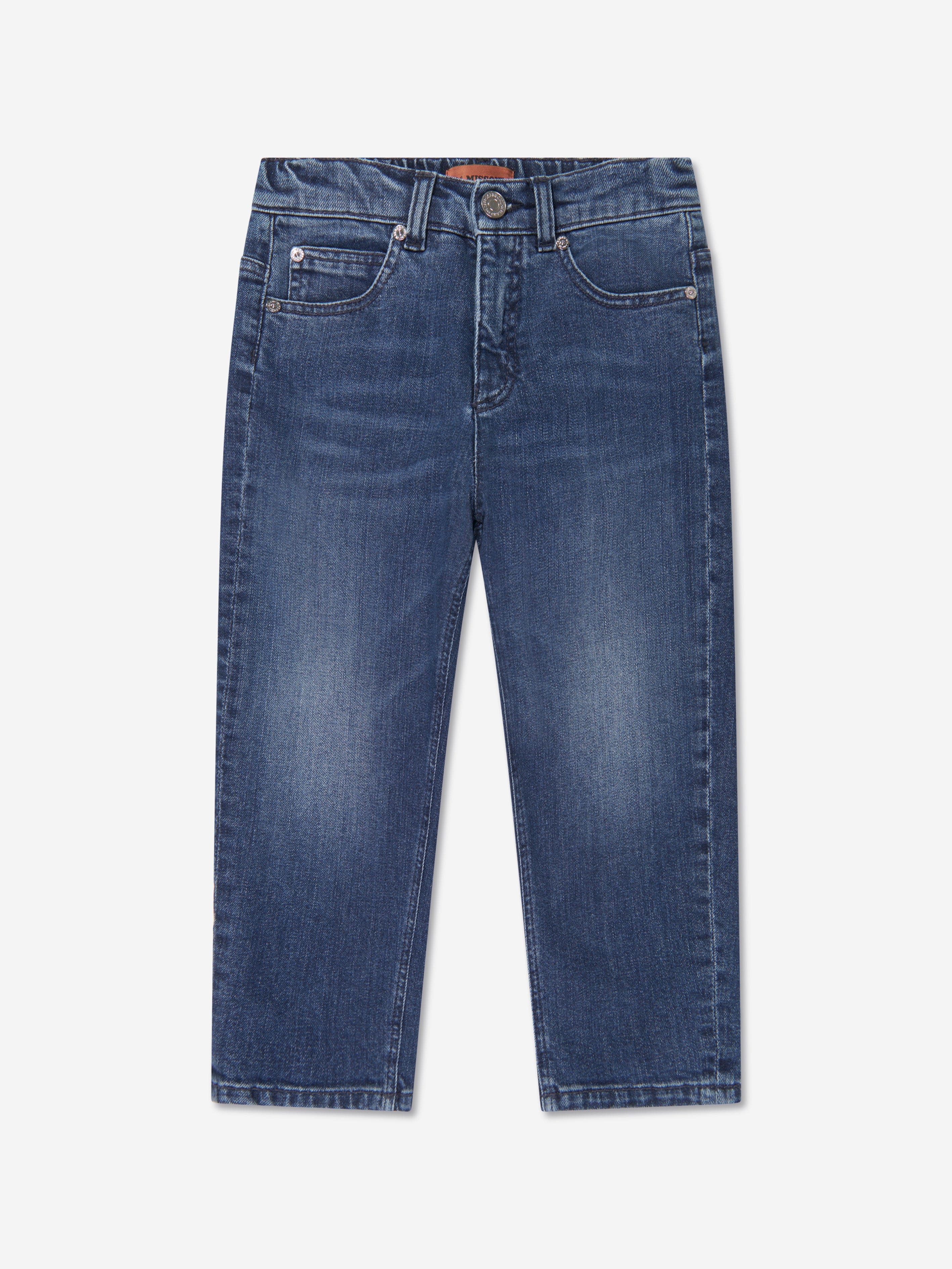 Missoni Boys Slim Fit Jeans in Blue