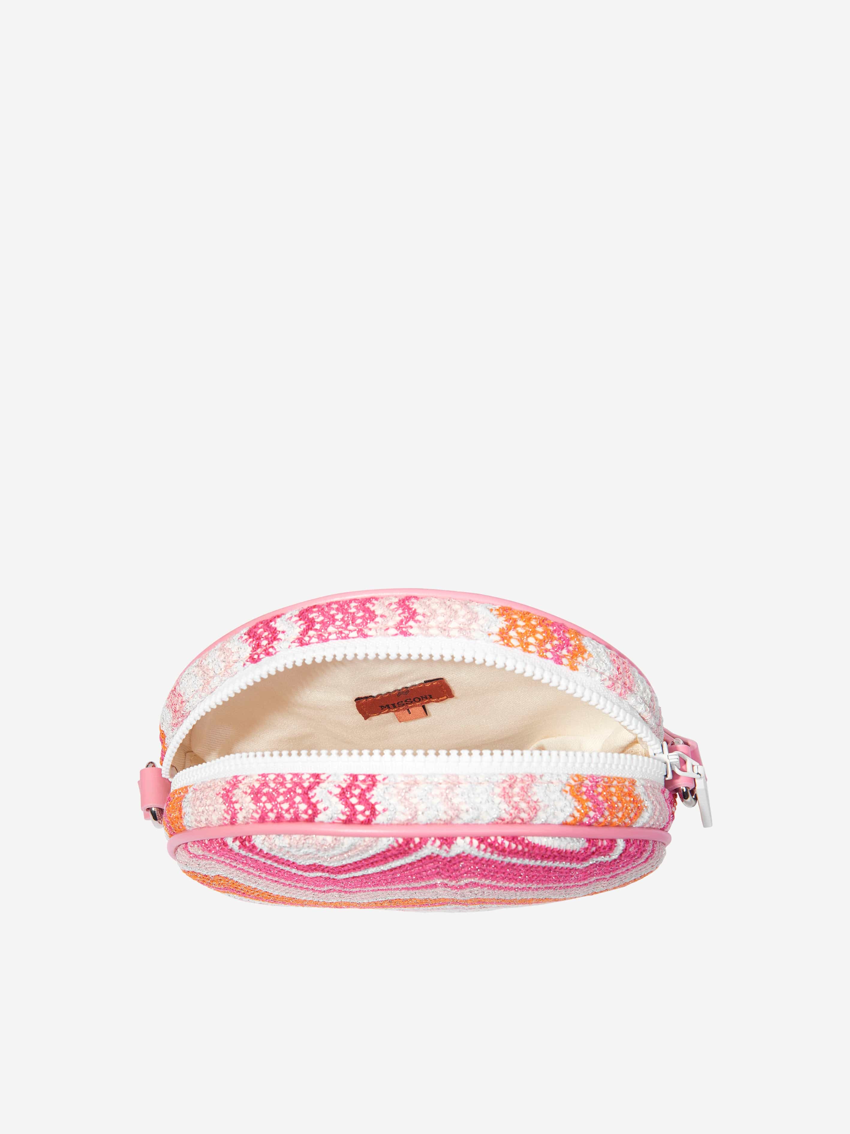 Girls Zigzag Shoulder Bag in Multicolour (20cm)