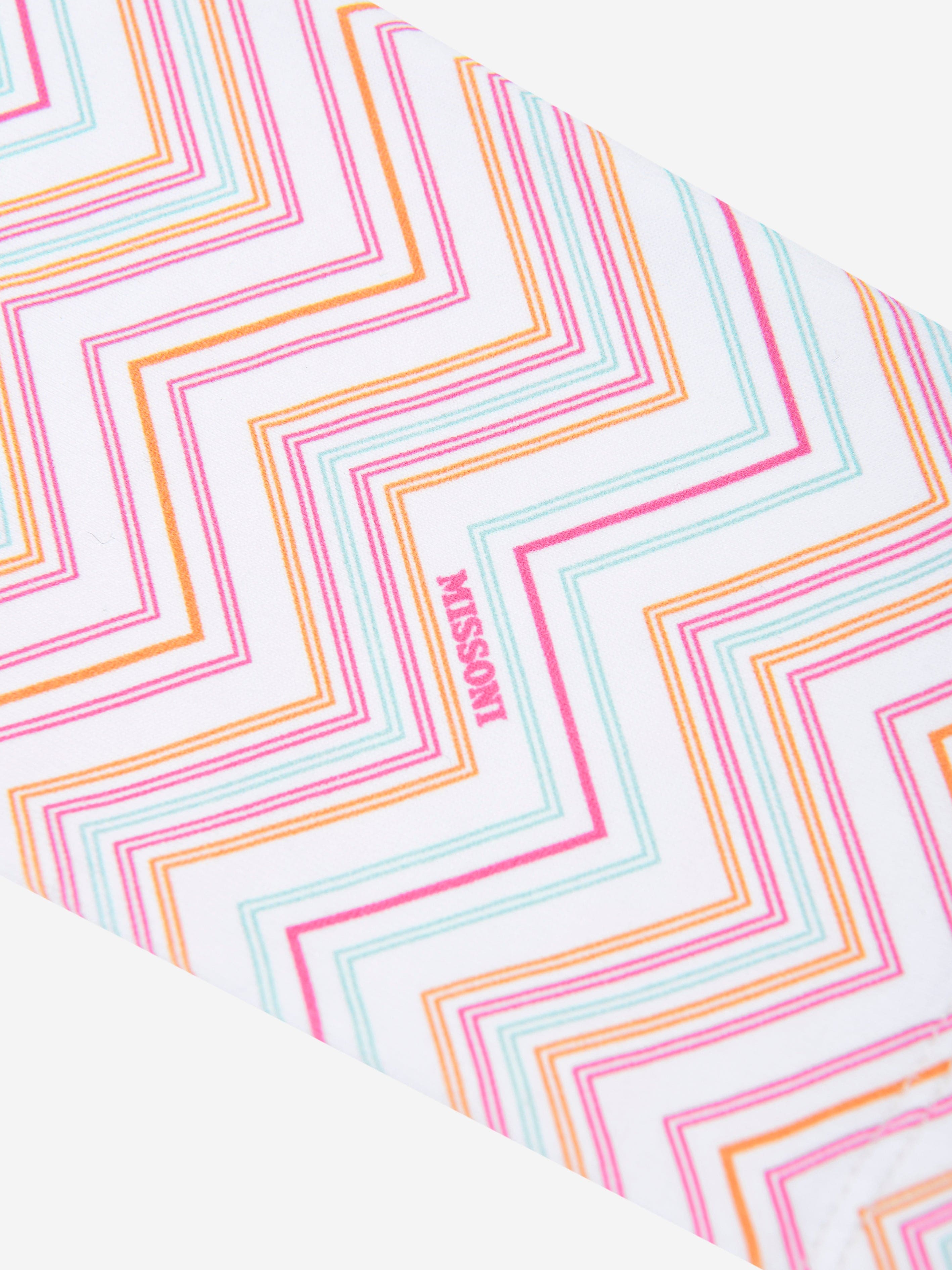 Girls Zigzag Leggings in Multicolour