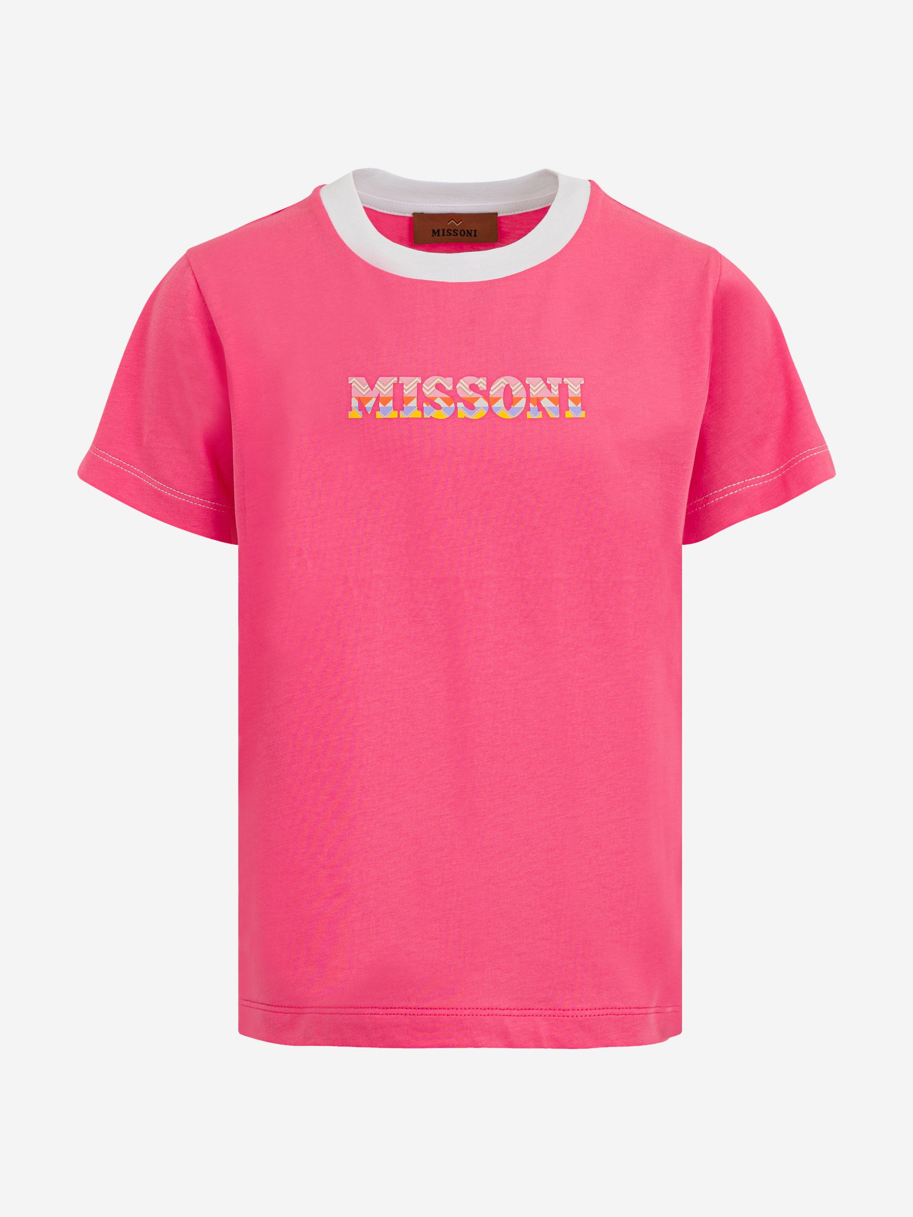 Girls Logo T-Shirt in Pink