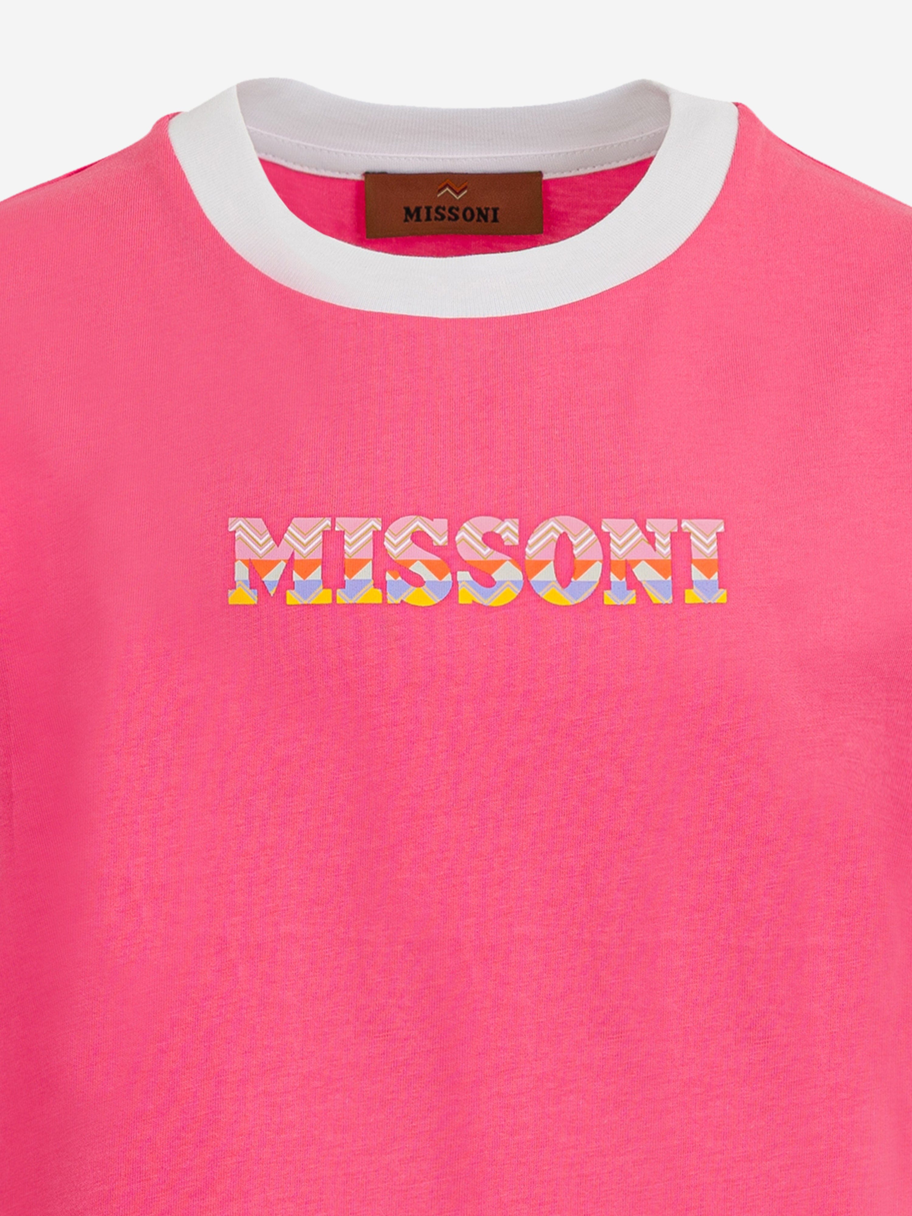Girls Logo T-Shirt in Pink