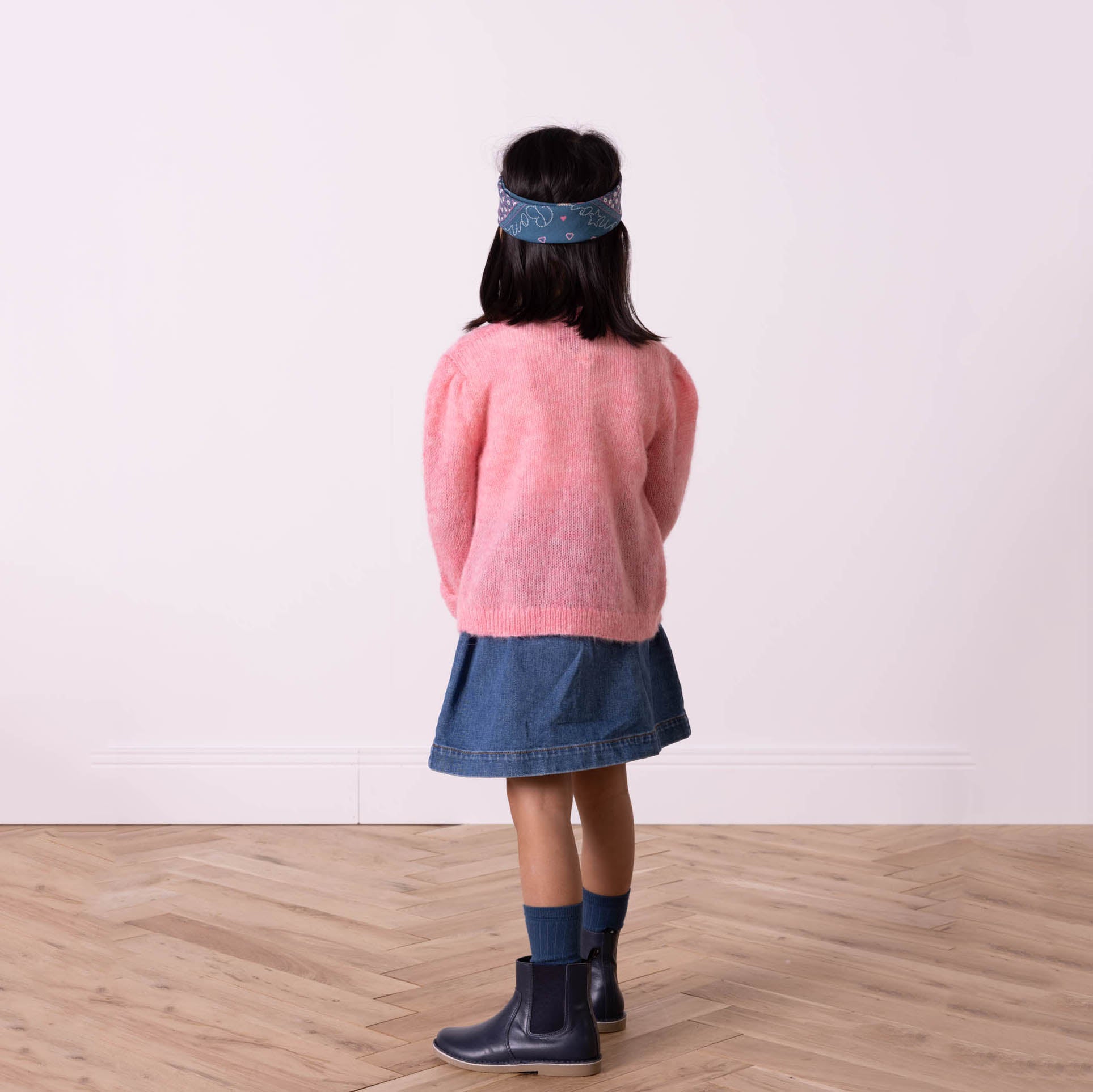 Girls Pink Cardigan