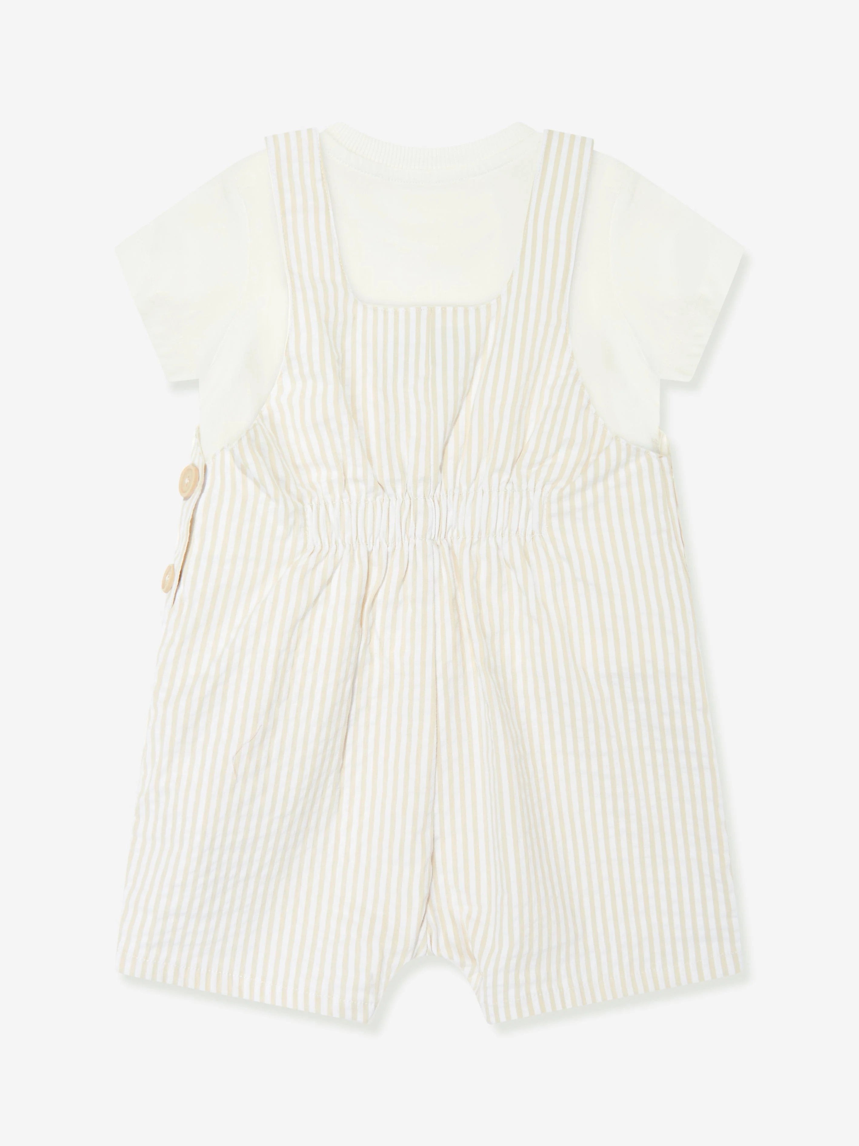T-SHIRT+ DUNGAREES