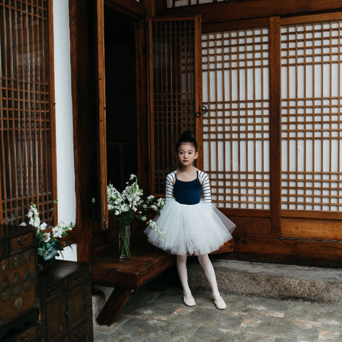 Girls White TuTu Skirt