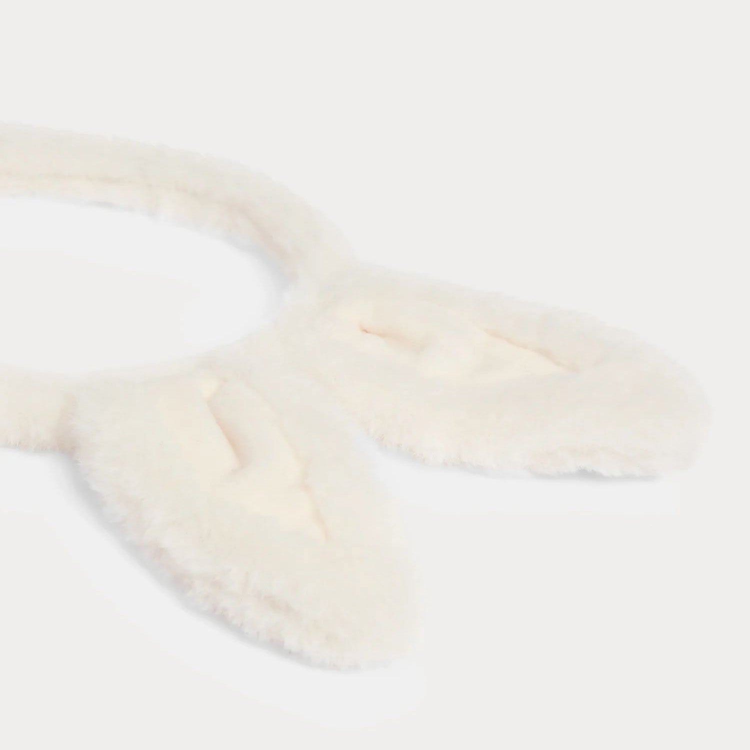 Girls White Bunny Ears Headband