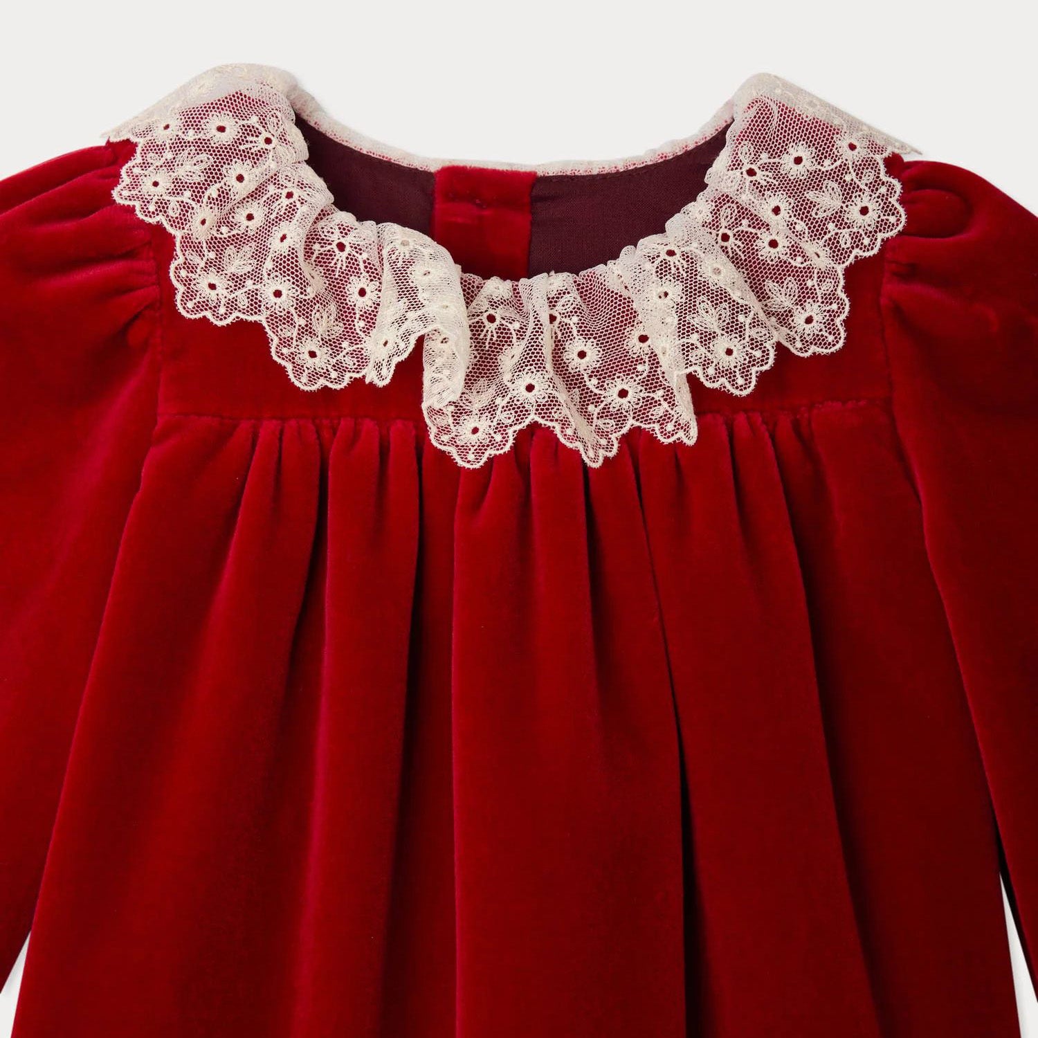 Baby Girls Rouge Velvet Dress