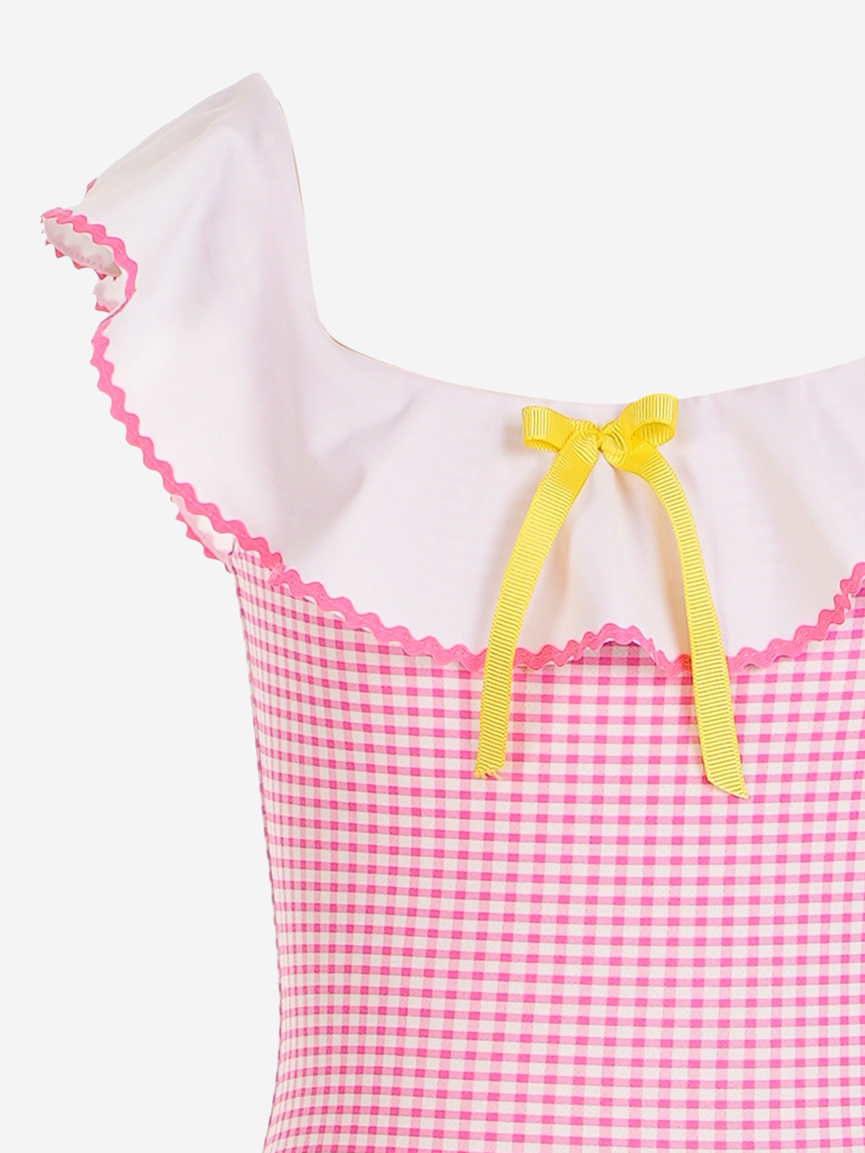 Girls Francesca Swimsuit in Pink
