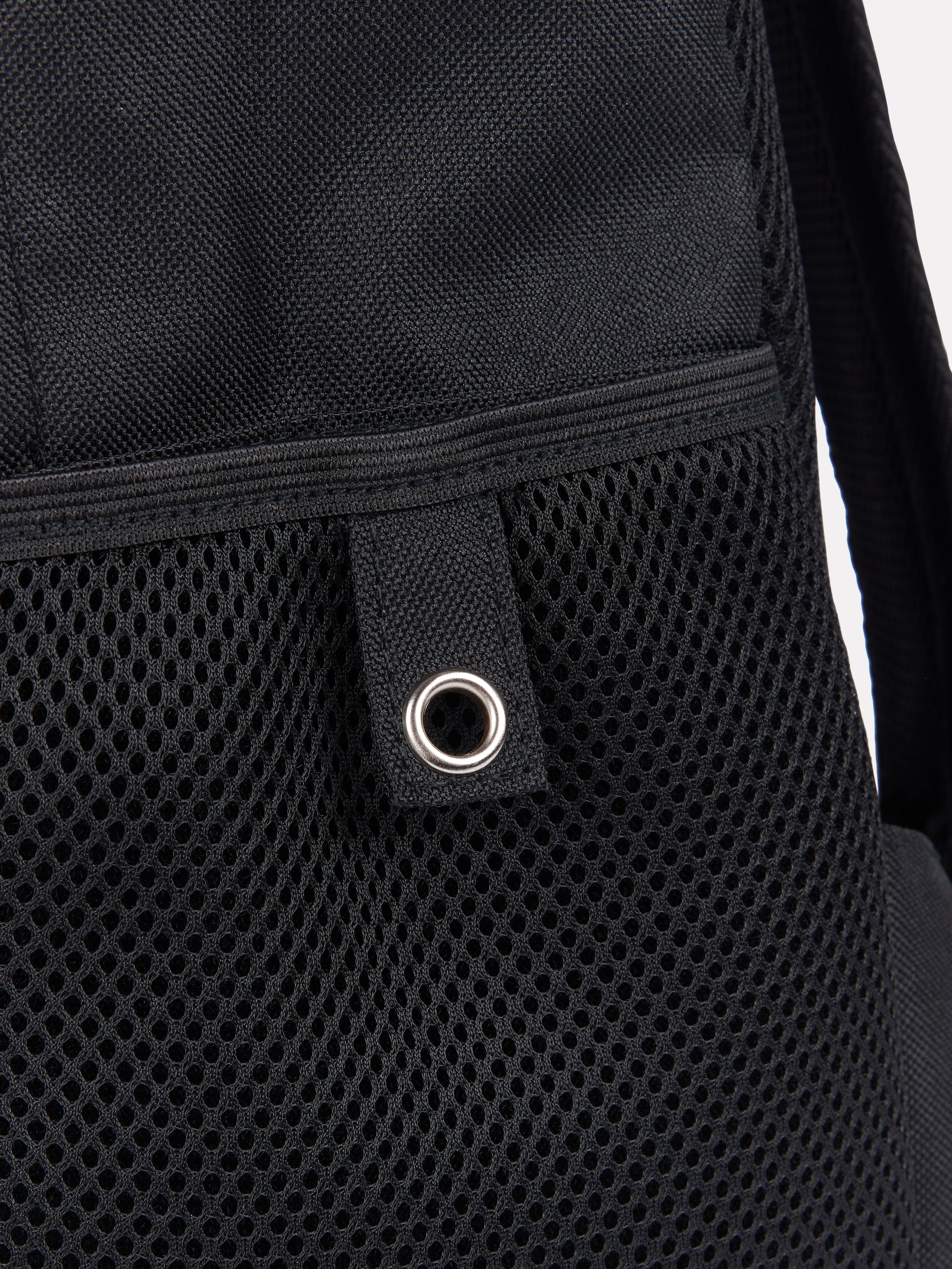 New Balance Boys Logo Backpack in Black