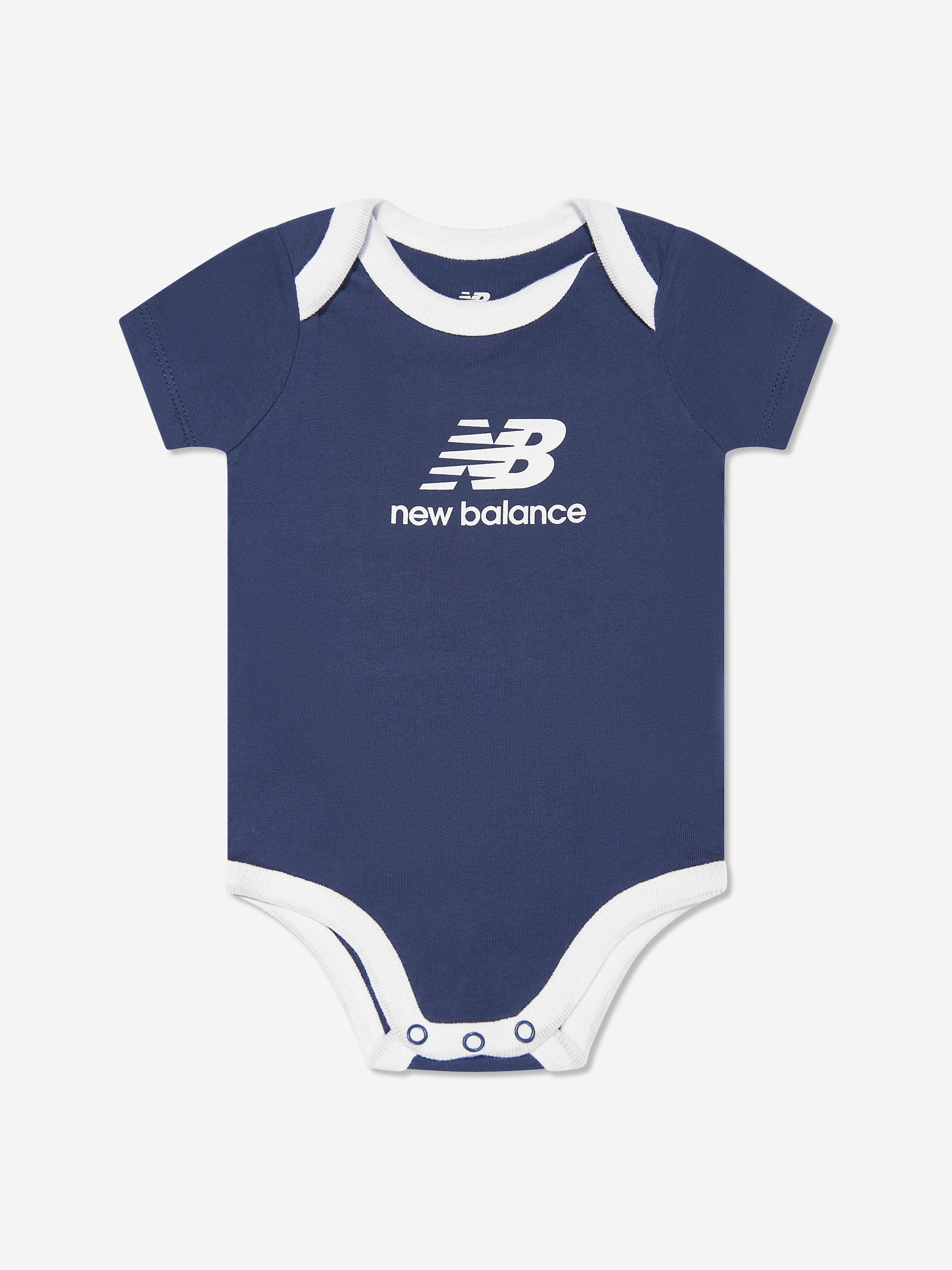 New Balance Baby Boys Bodysuit Gift Set in Navy