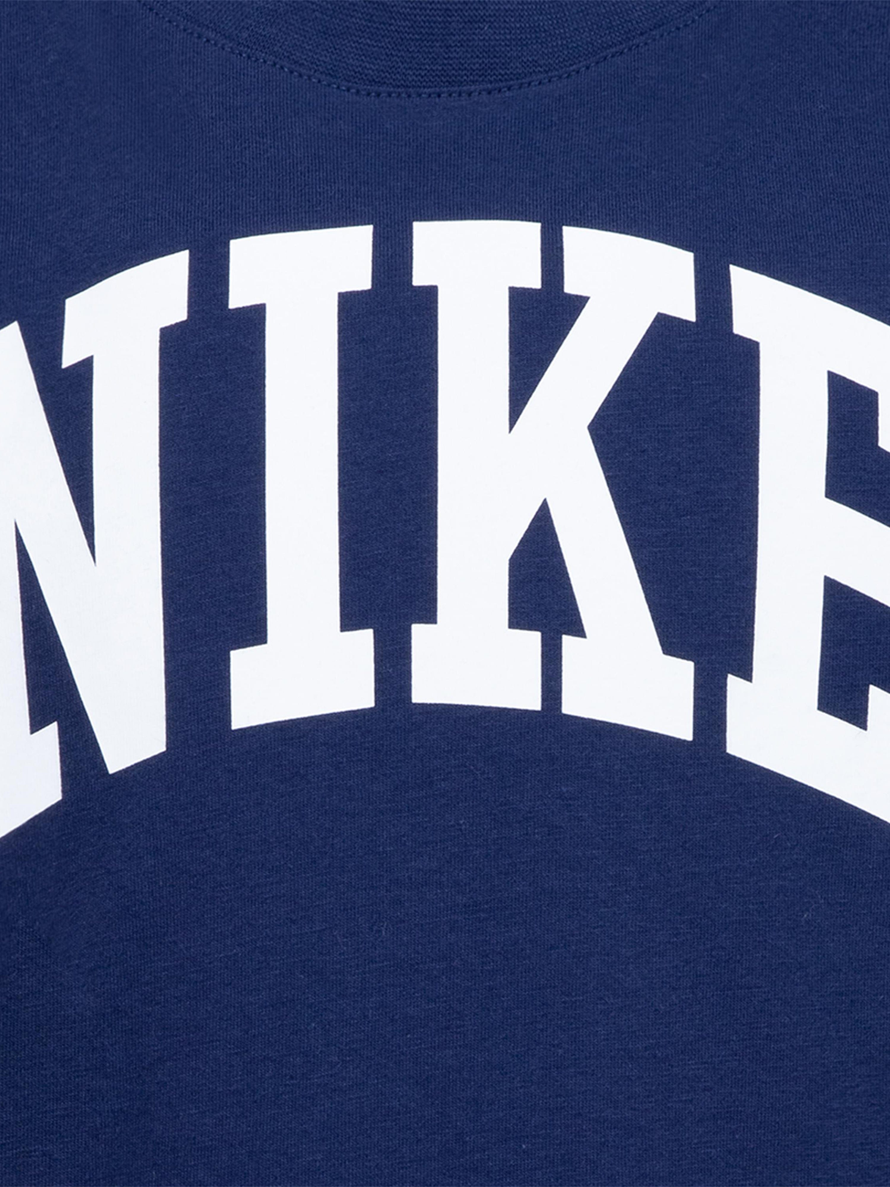 Nike Kids Club Seasonal Jersey T-Shirt in Navy