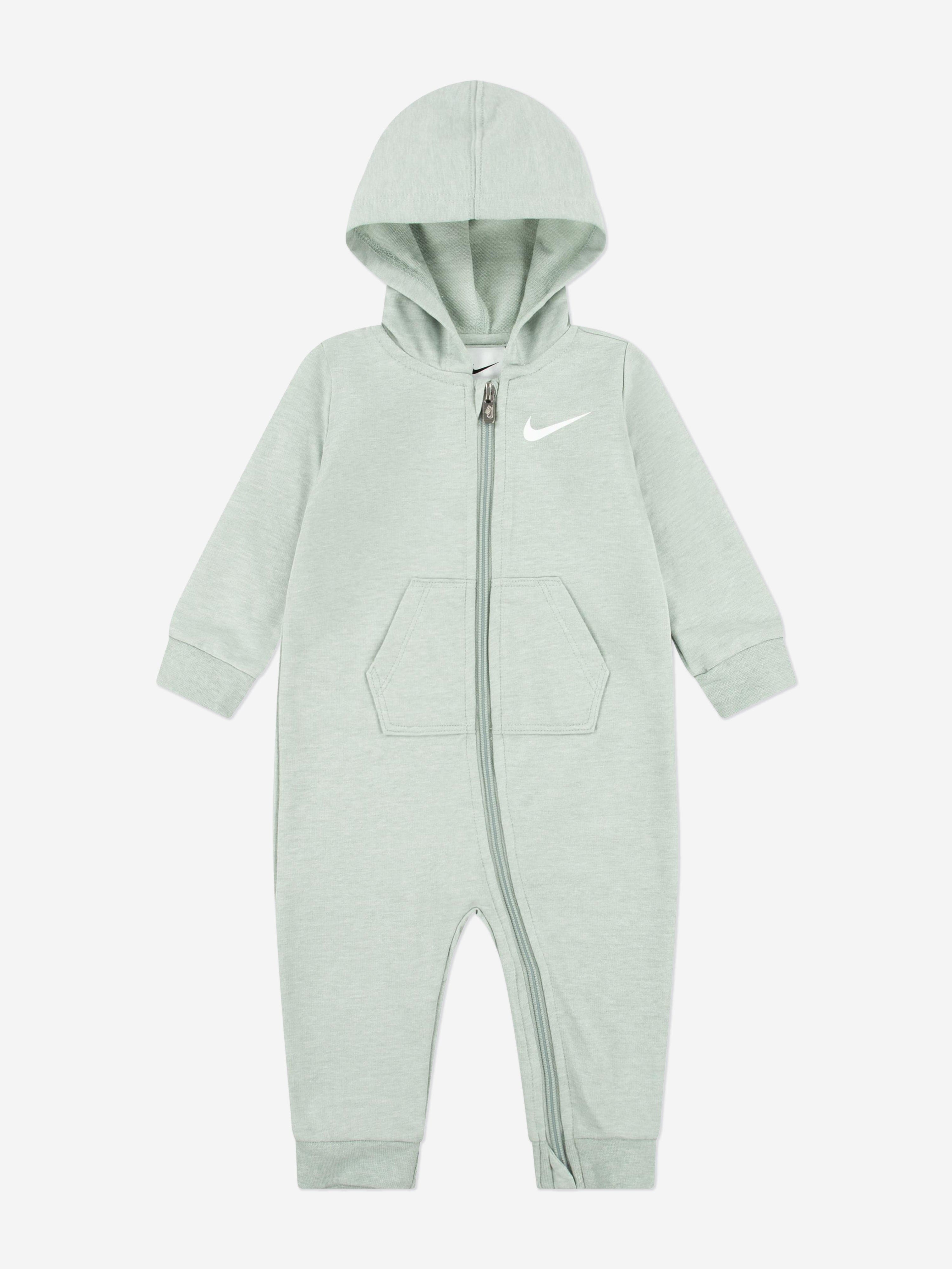 Baby Essentials Hooded Coverall in Green