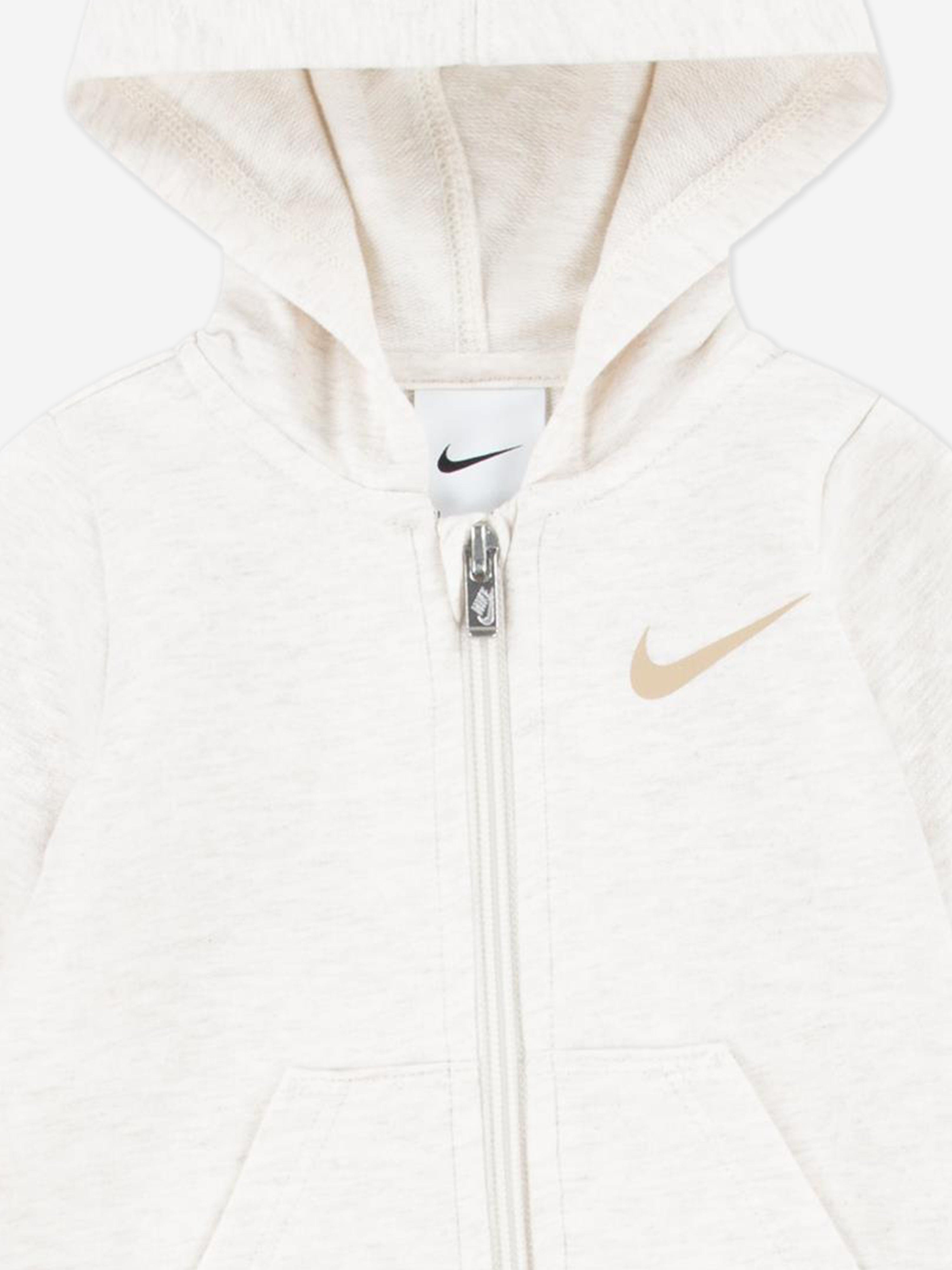 Baby Essentials Hooded Coverall in Ivory