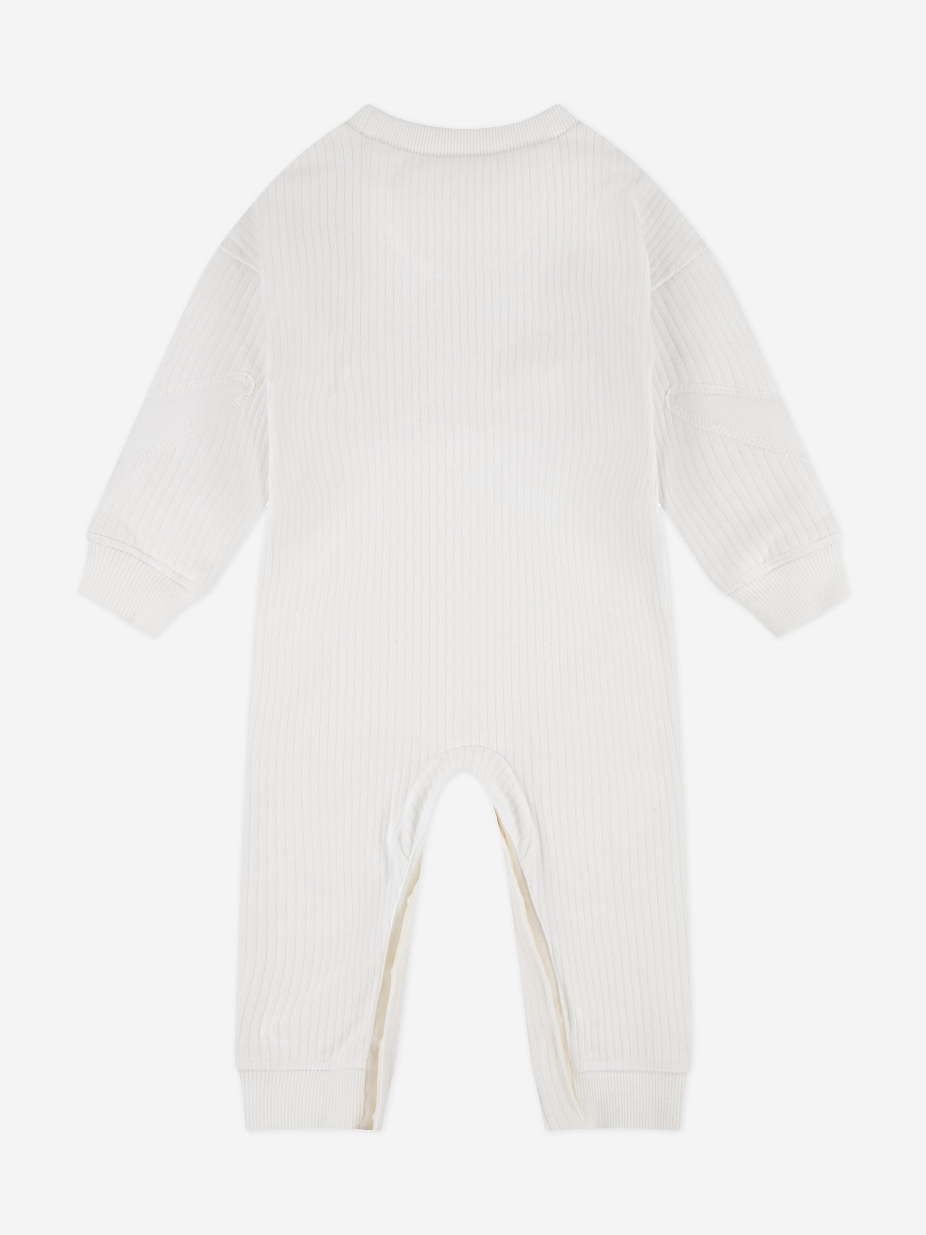 Nike Baby Readyset Romper in Ivory