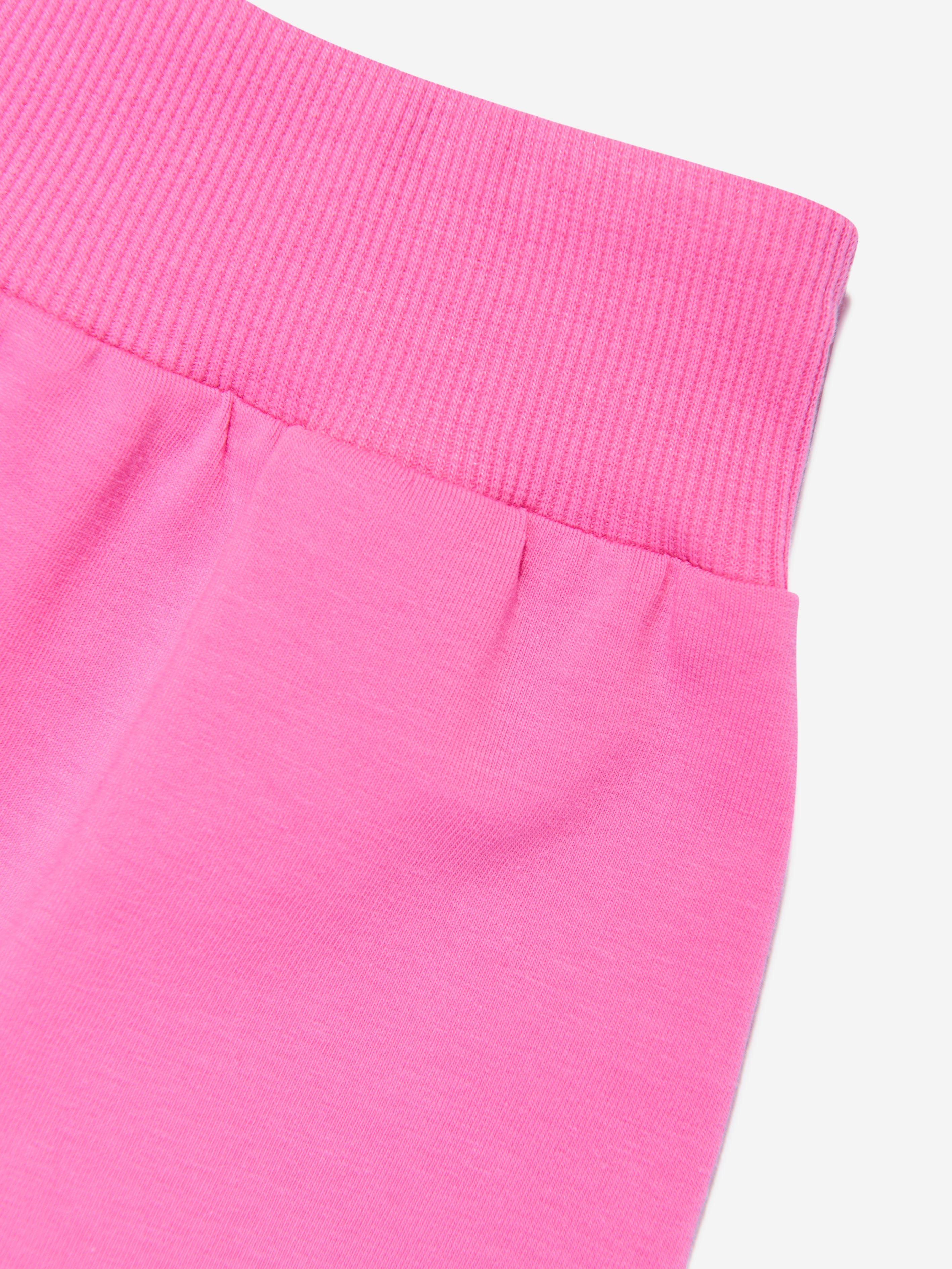 Nike Girls Jersey Shorts in Pink