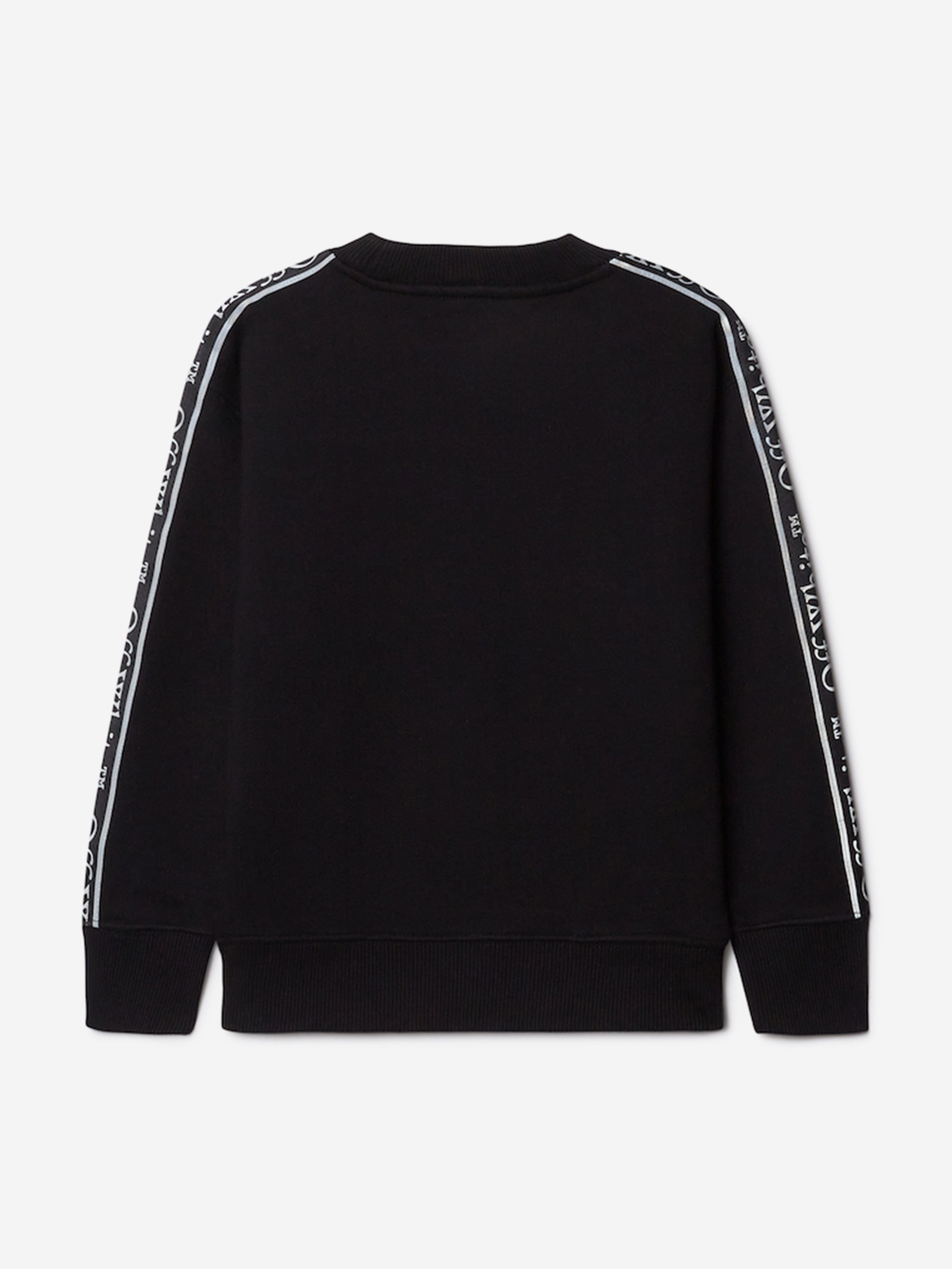 Kids Bookish Logo Band Sweatshirt in Black